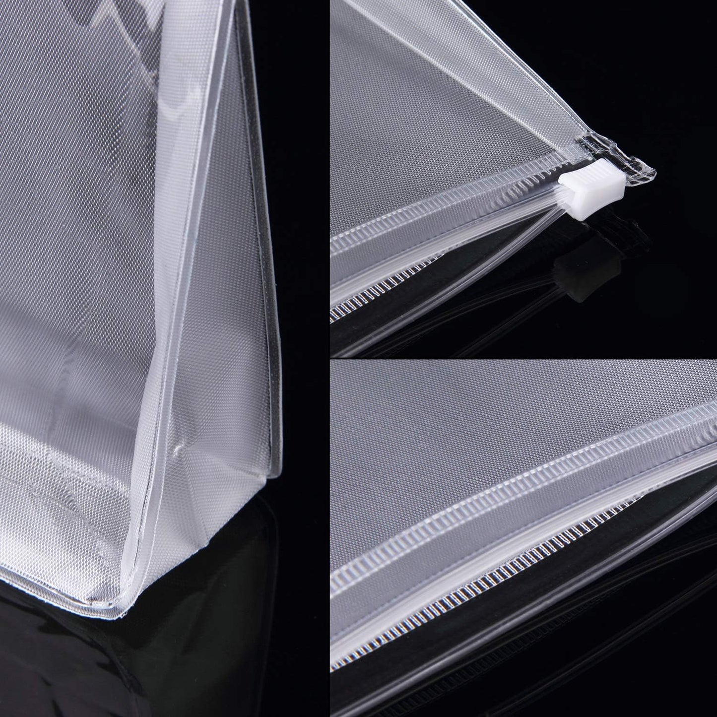 20 PCS Mini Clear Makeup Bag Small Clear Plastic Cosmetic Bags with Zipper Travel Toiletry Makeup Bag