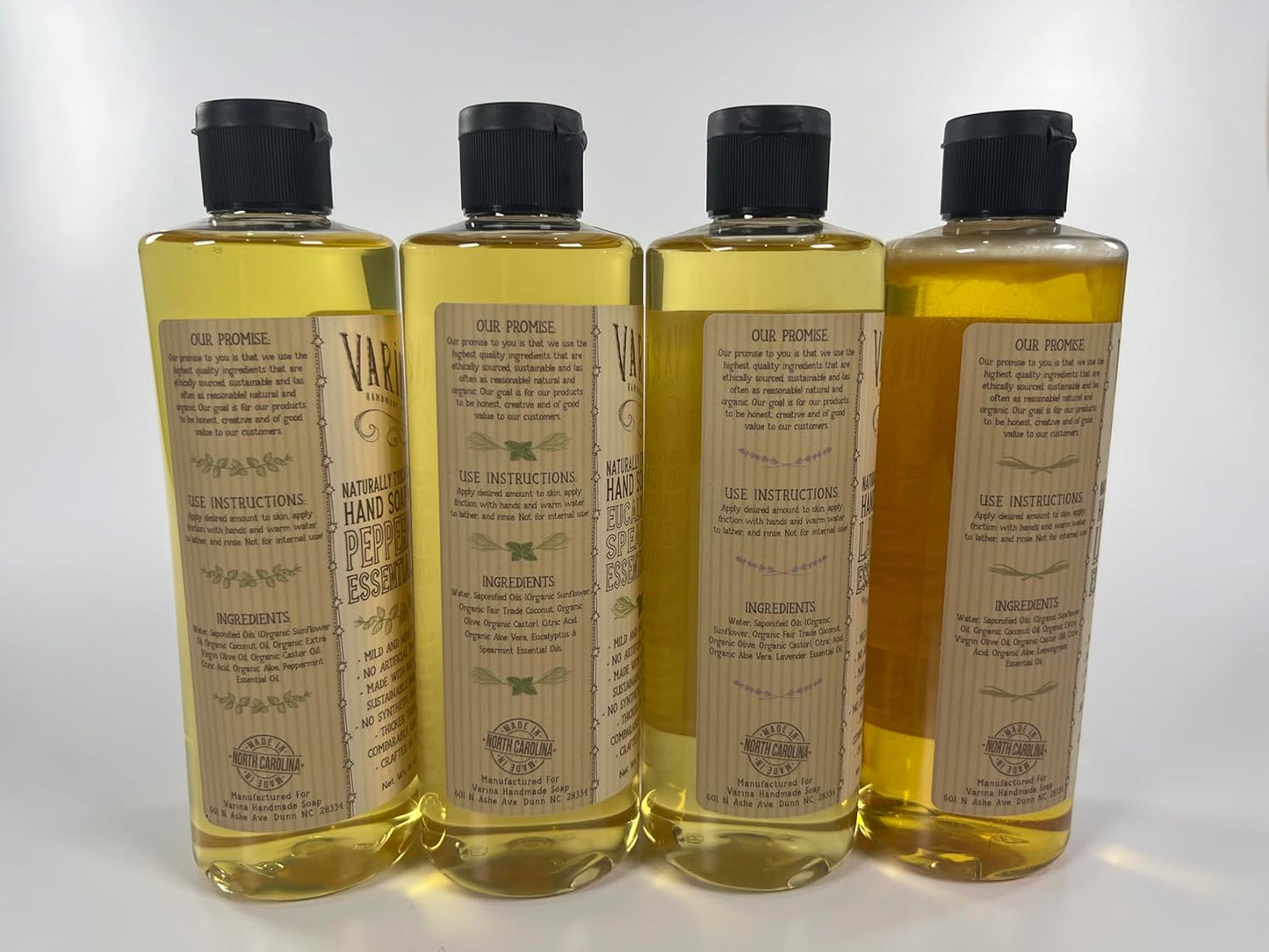 Liquid Organic Castile Soap Variety - 16 oz