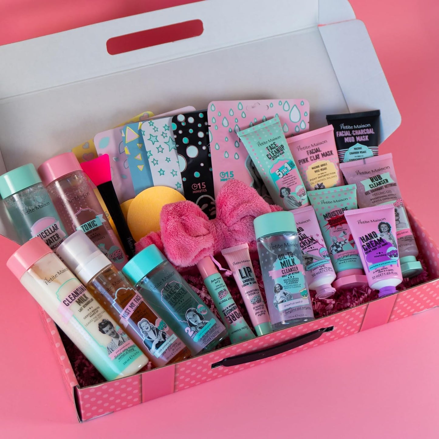 Luxury Spa Set - Skin Care Kit - Skin Care Gift Set - Skincare Box - Skin Care Baskets - Spa Day Kit - Spa Kit Women - Spa Gift Baskets - Birthday Gifts for Teen Girls - Beauty Gift Set - Facial Gifts