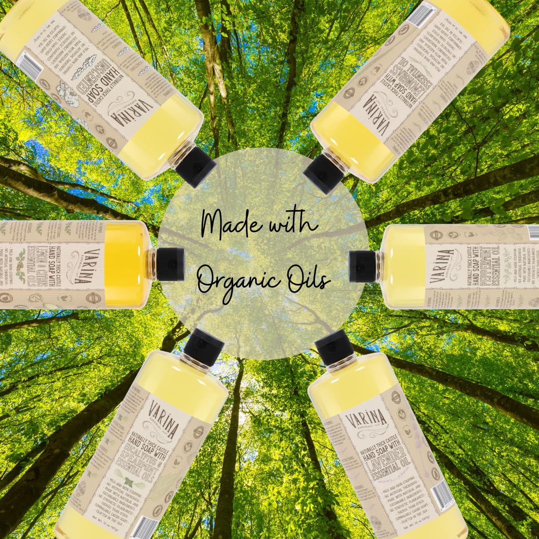 Liquid Soap - Liquid Organic Castile Soap Peppermint - 32oz