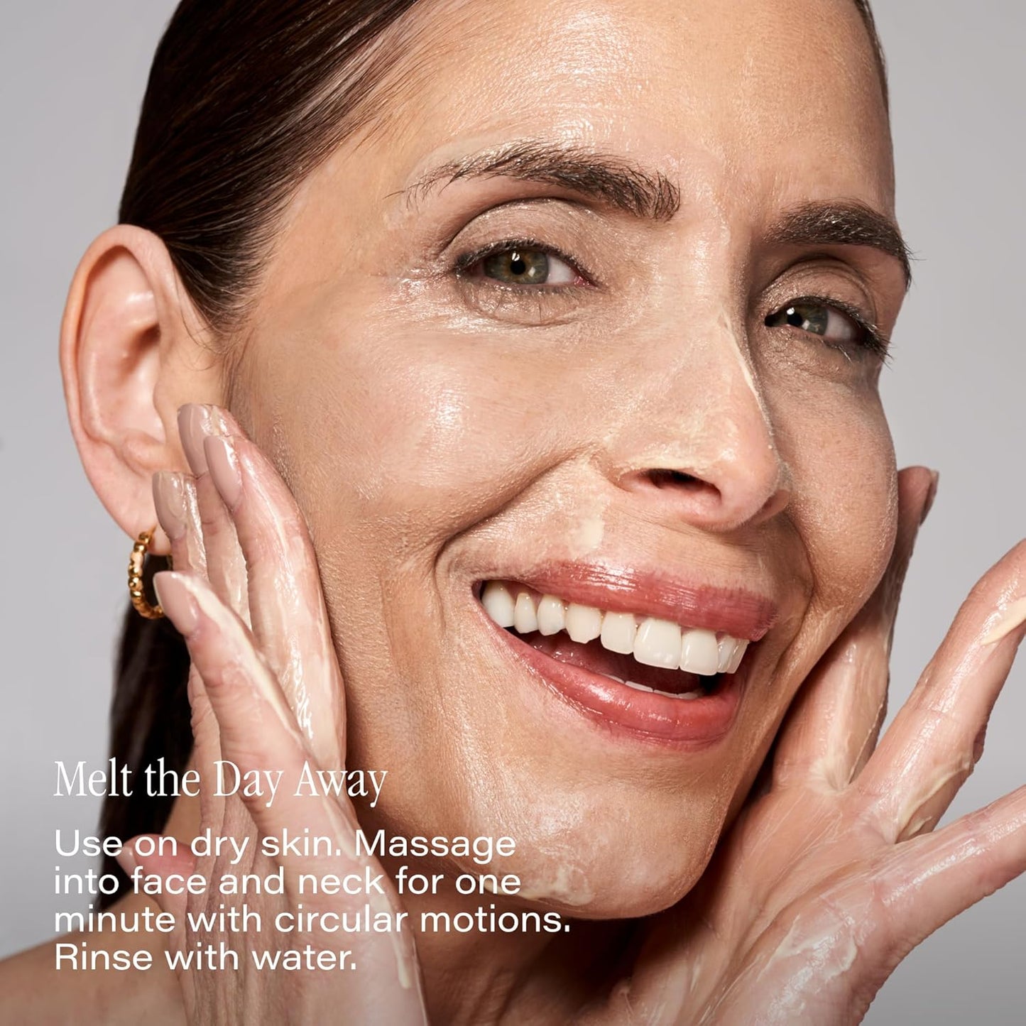 SKINN Daily Evening Face Wash, Multi-Action Cream, Olive & Enzyme Cleanser, 4oz - Facial Cream for Removing Makeup, Impurities & Dead Skin Cells