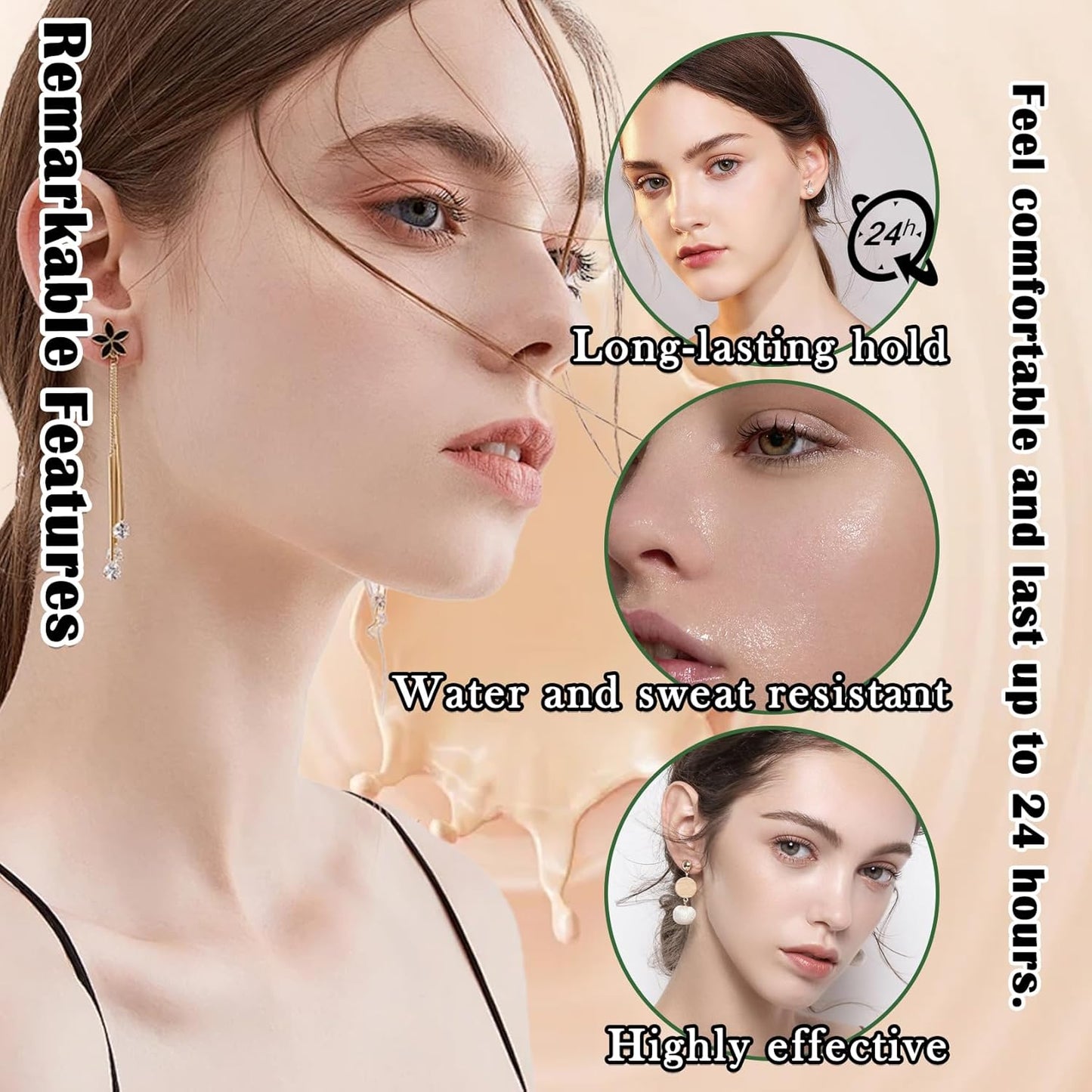Air Cushion CC Cream Mushroom Head Foundation,Full Coverage Liquid Makeup Foundation,Oil Control Long Lasting Moisturizing BB Cream Foundation Makeup,Matte Concealer for All Skin Types(Natural)