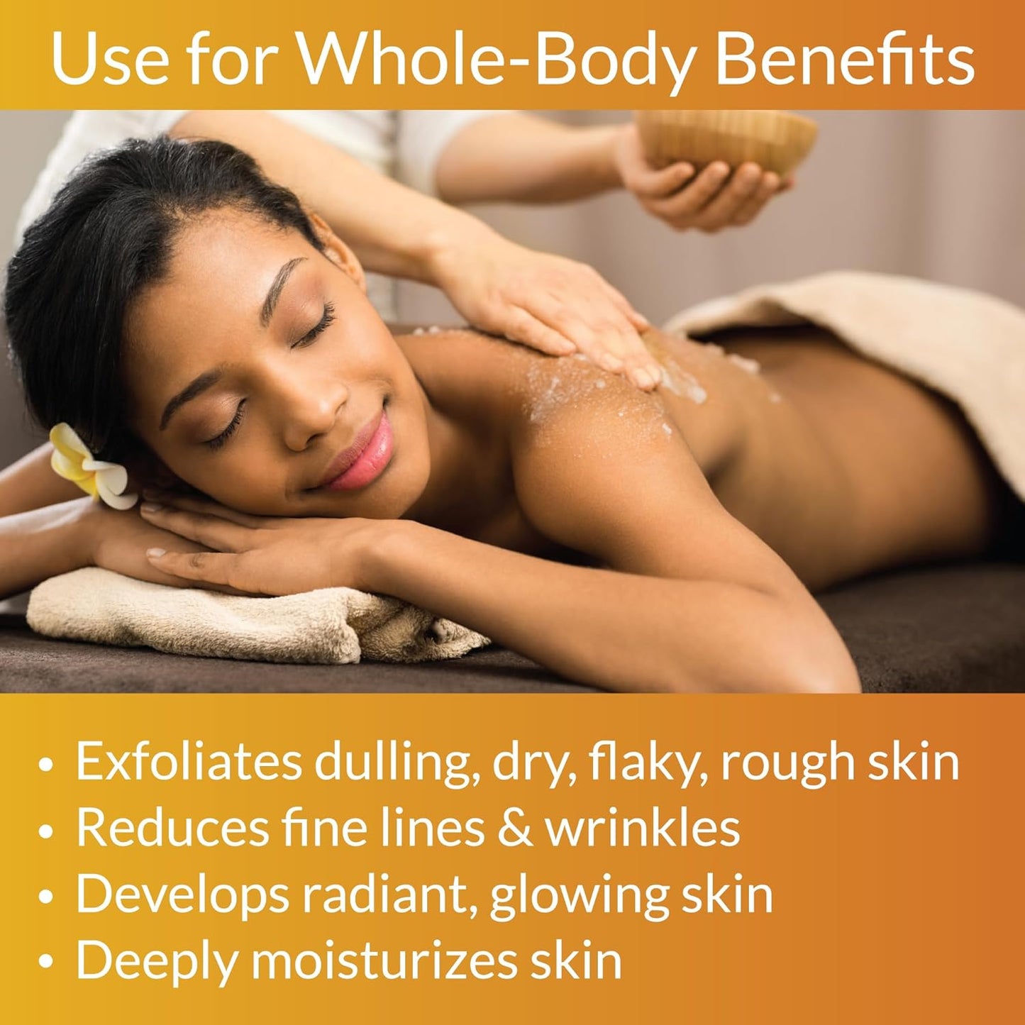 Organic Fiji Whole Body Scrub - Infused with Coconut Oil, Exfoliating Sugar Scrub for Smooth and Soft Skin, Exfoliates & Restores Skin's Natural Biosphere, Pineapple Coconut 20 oz