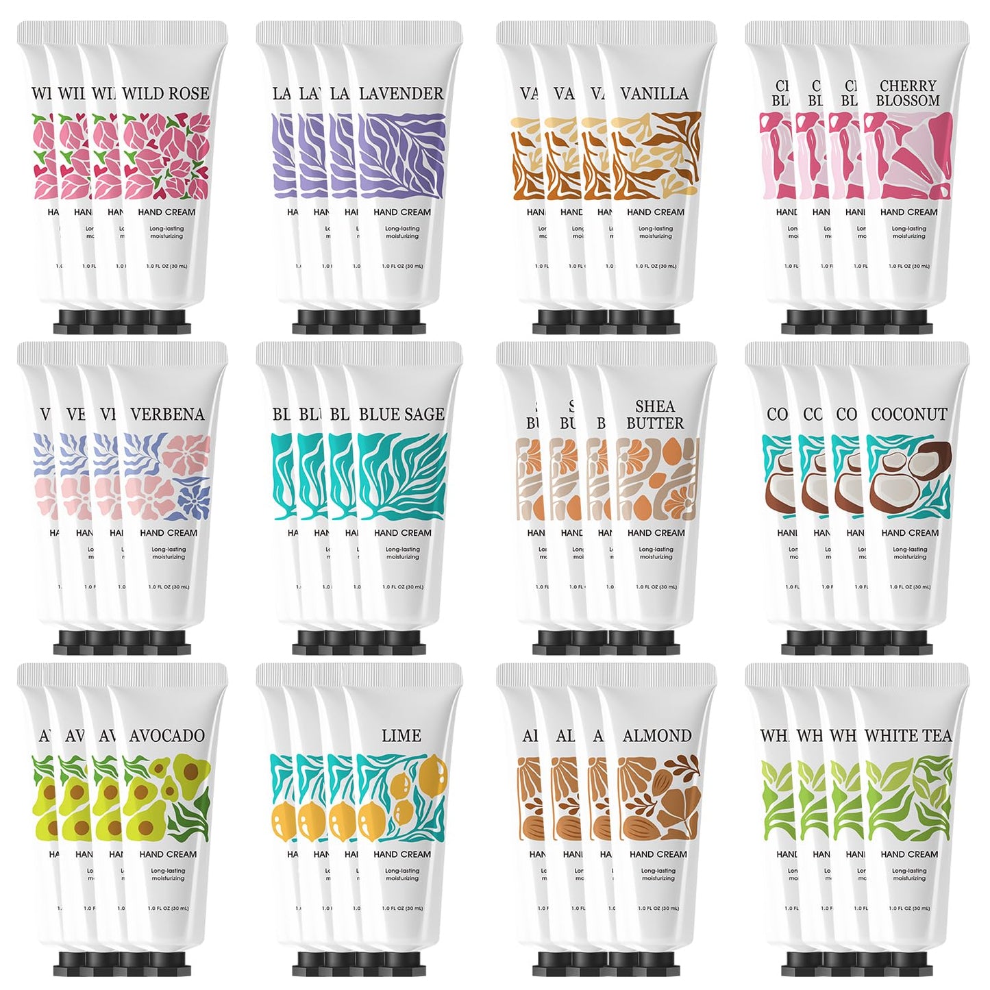 48 Pack Hand Cream Bulk Hand Lotion Gifts for Women Travel Size Hand Lotion for Dry Hands, Teacher Appreciation Gifts Employee Gifts Bulk, Bridesmaid Gifts, Birthday Gifts for Women Party, Mom Gifts