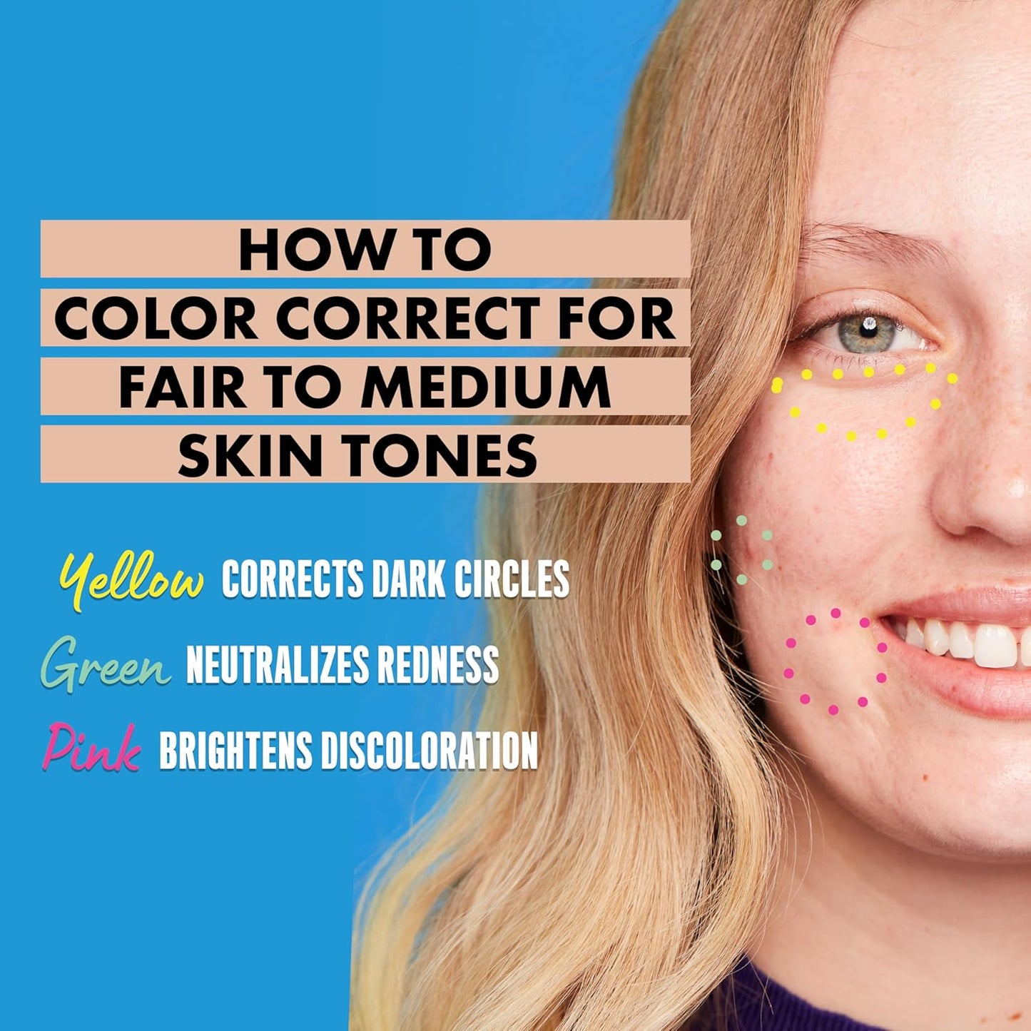 NYX PROFESSIONAL MAKEUP Pro Fix Stick Correcting Concealer, Buildable Medium Coverage Concealer Stick - Pink