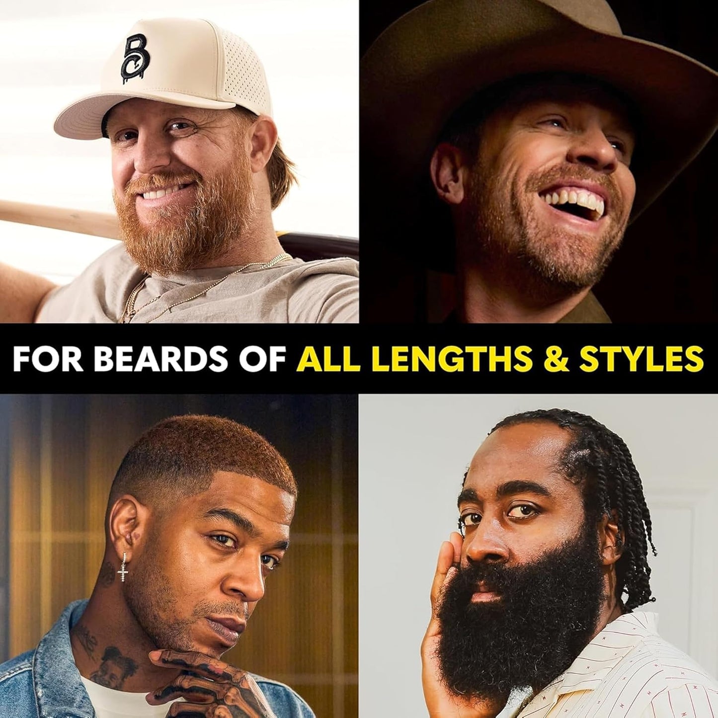 The Beard Club Thickening Leave-In Beard Conditioner for Men – Sandalwood & Ginger Cream – Hydrating Moisturizer, Softener & Lotion – Nourishes, Strengthens & Provides Itch Relief – 4oz