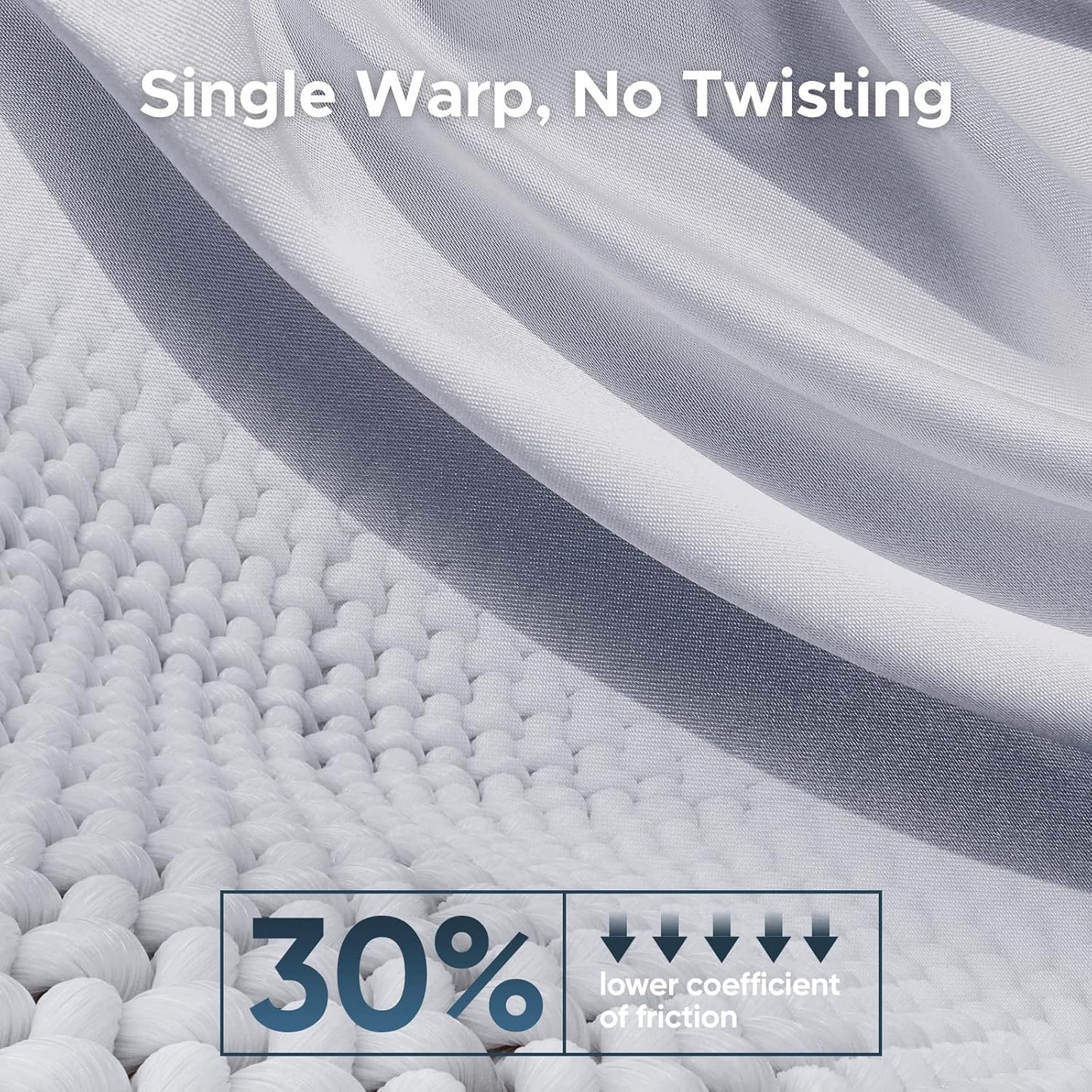 100% Pure Mulberry Silk Pillowcase for Hair and Skin - Allergen Resistant Dual Sides,600 Thread Count Silk Bed Pillow Cases with Hidden Zipper,1pc,Queen Size,Gray