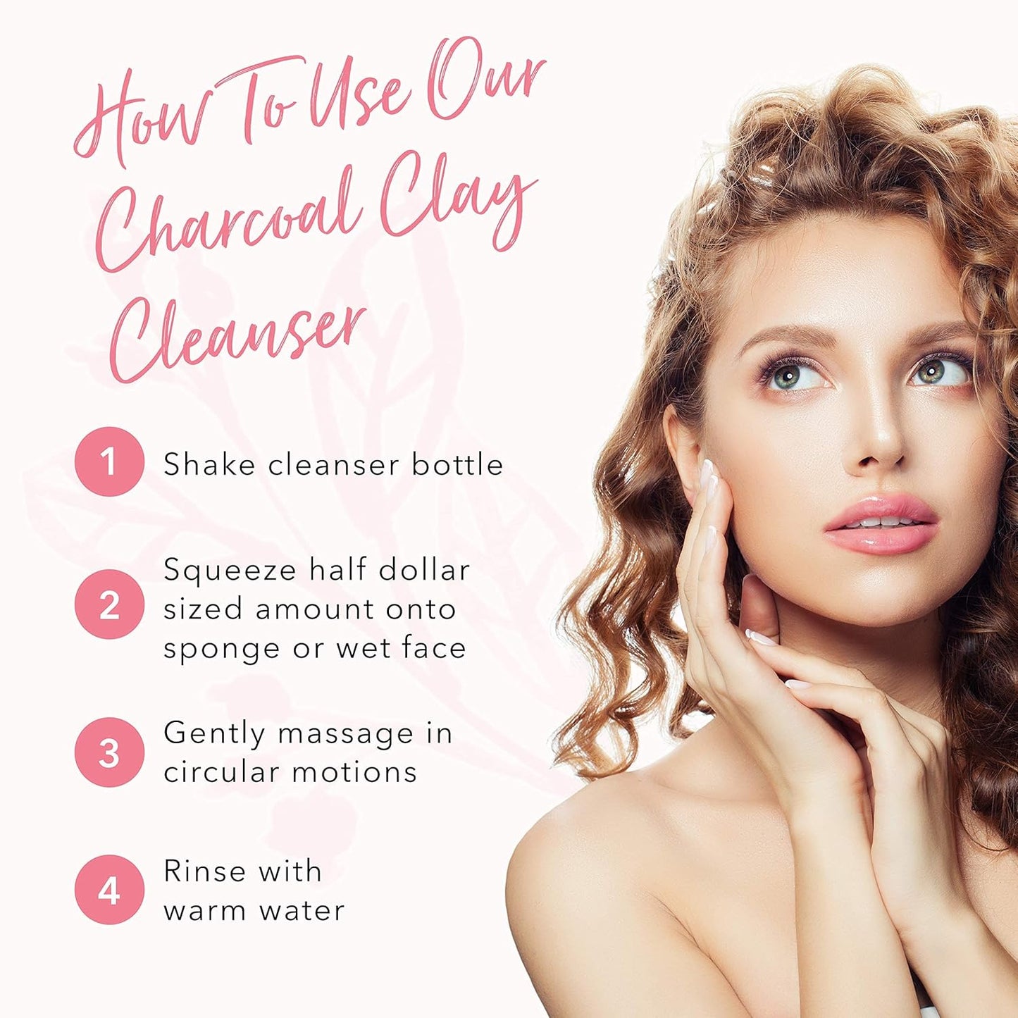 100% PURE Charcoal Clay Cleanser