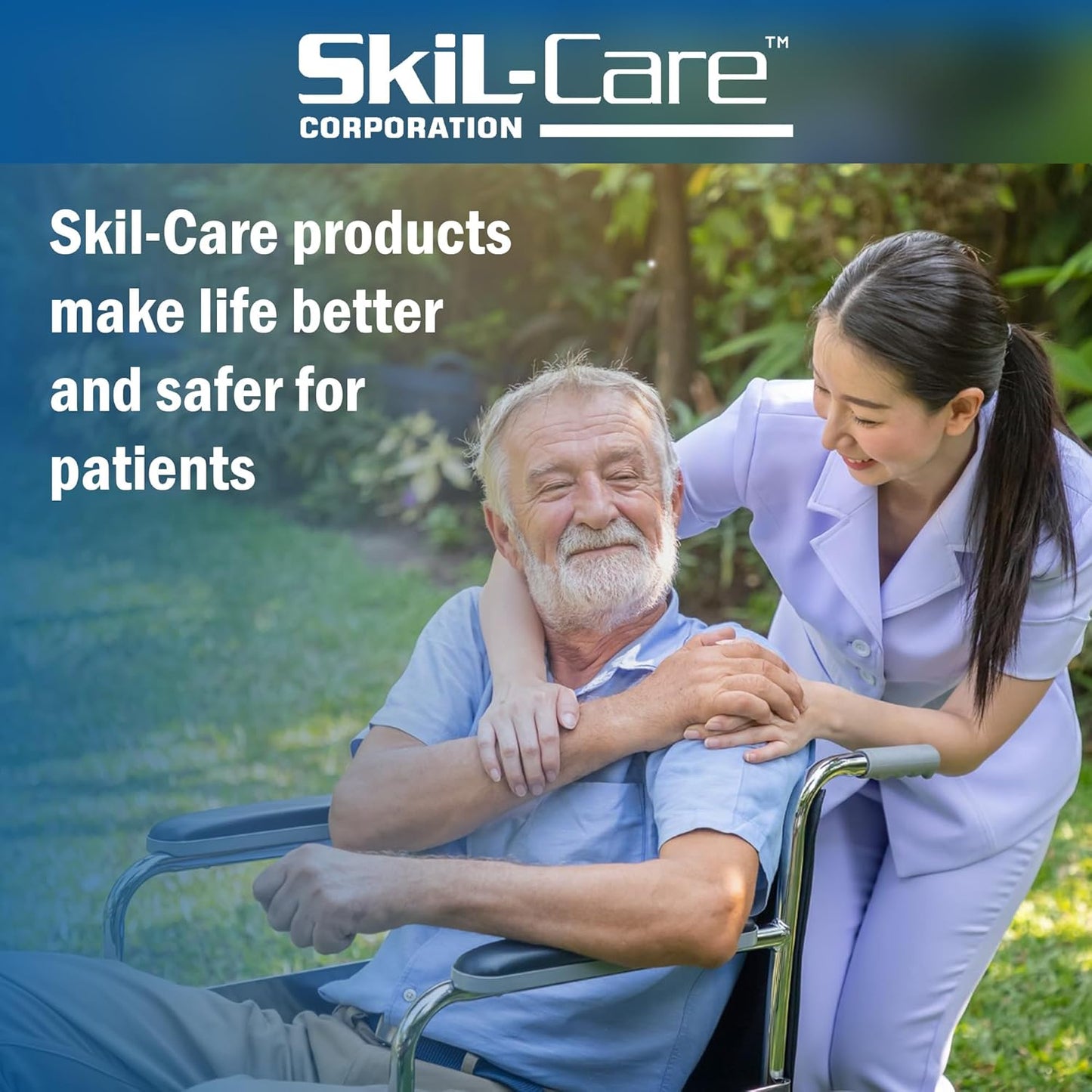 Skil-Care Half-Size Vinyl Bed Rail Pads (Pair), 36” L x 14” W x 1” D – Bed Pads for Elderly Adults Safety, Padded Hospital Rail Covers, Easy-to-Clean Vinyl, 401090