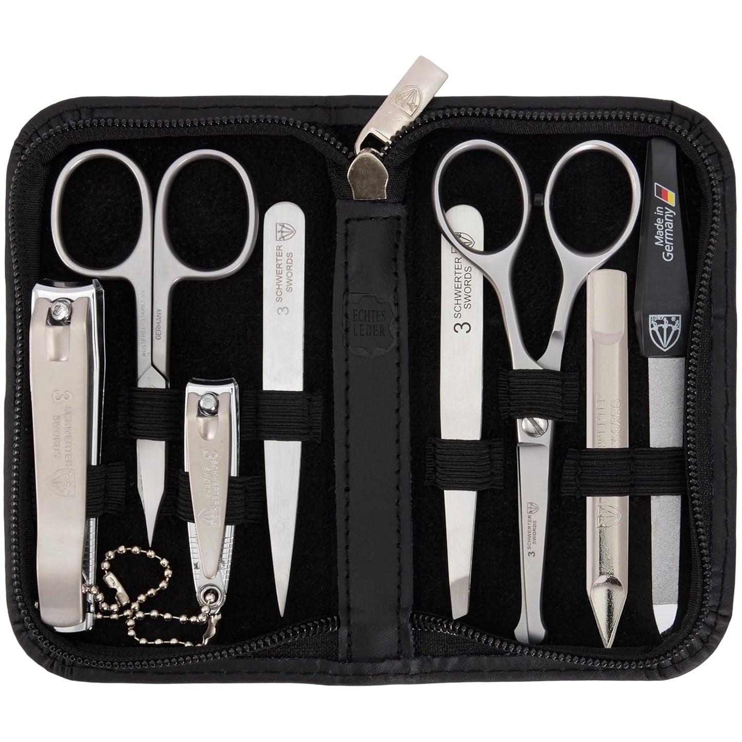 3 Swords Germany – MEN's kit - manicure pedicure beard ear ALL IN ONE - stainless steel tools