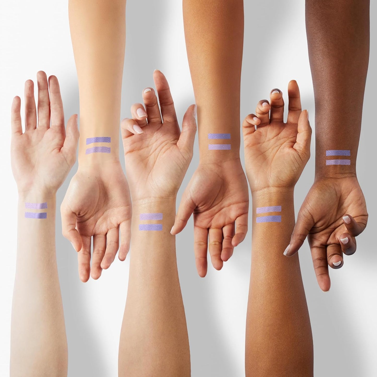 evpct 2Pcs Cream Eyeshadow Sticks Set for Eyes Light Purple & Violet Shimmer Eye Crayon Shadow Brightener Stick Pencil Pen Bulk sombras en crema para ojos 08+09