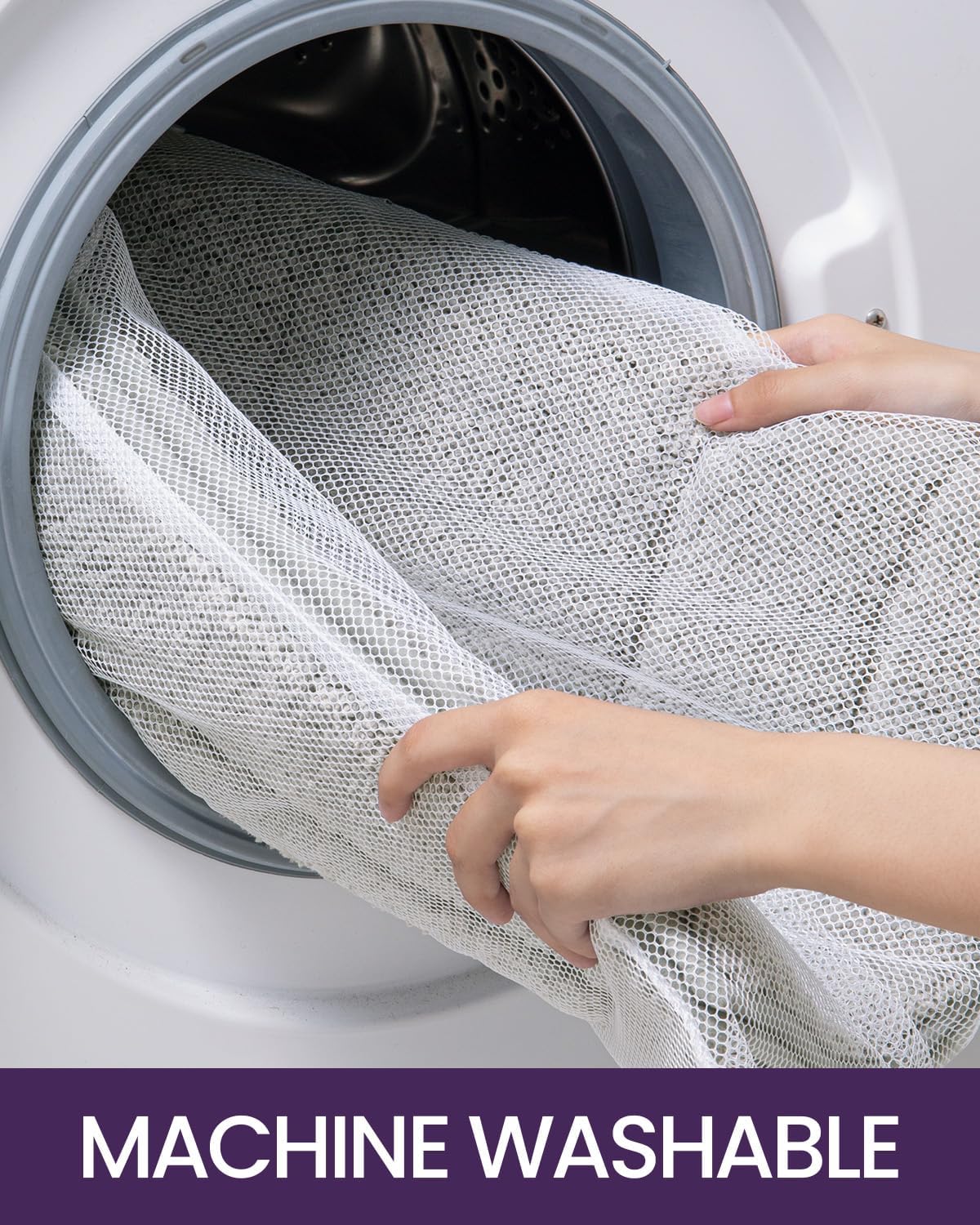 DEXI Bathroom Rug 36x24, Non Slip Washable Bath Mat for Shower Floor, Absorbent Soft Bathmat with Rubber Backing, Quick Dry Microfiber Carpet, Light Grey