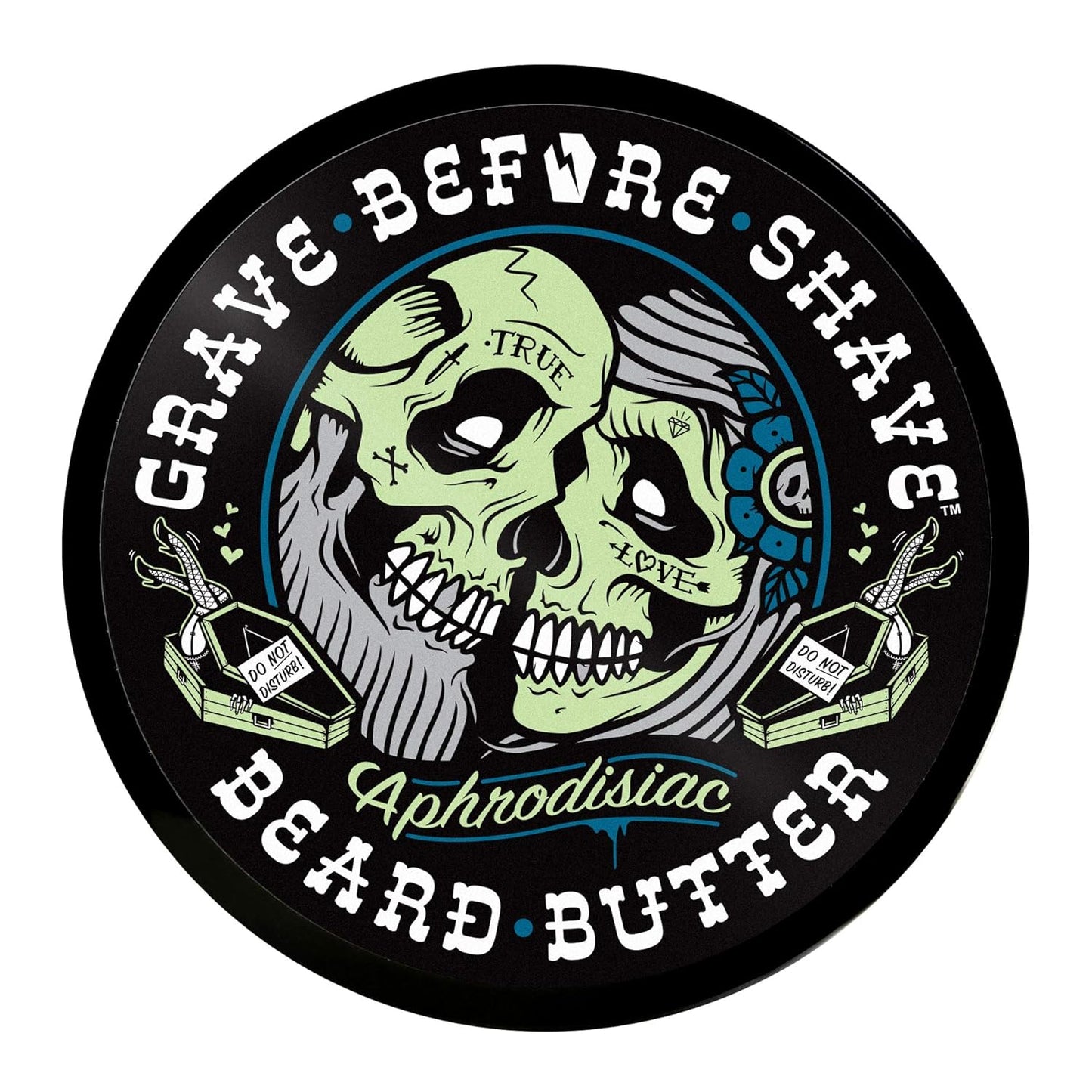Grave Before Shave Leather/Cedar-wood scent Beard Conditioning Butter 4 oz.
