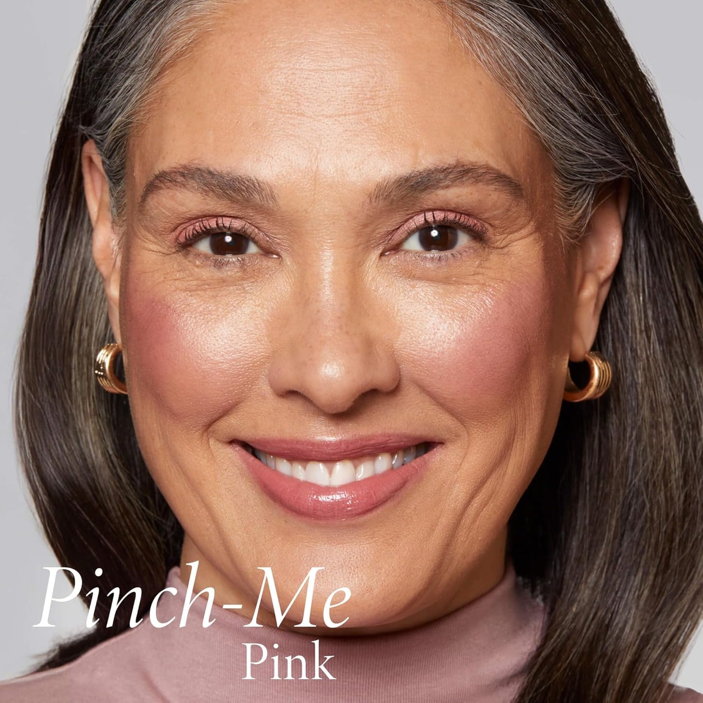 LAURA GELLER NEW YORK The Wonder Balm Cream Blush - Hydrating Weightless Subtle Hint of Color + Glow for Mature Skin - Vegan Squalane - Apply to Cheeks & Lips (02 Pinch-Me Pink)