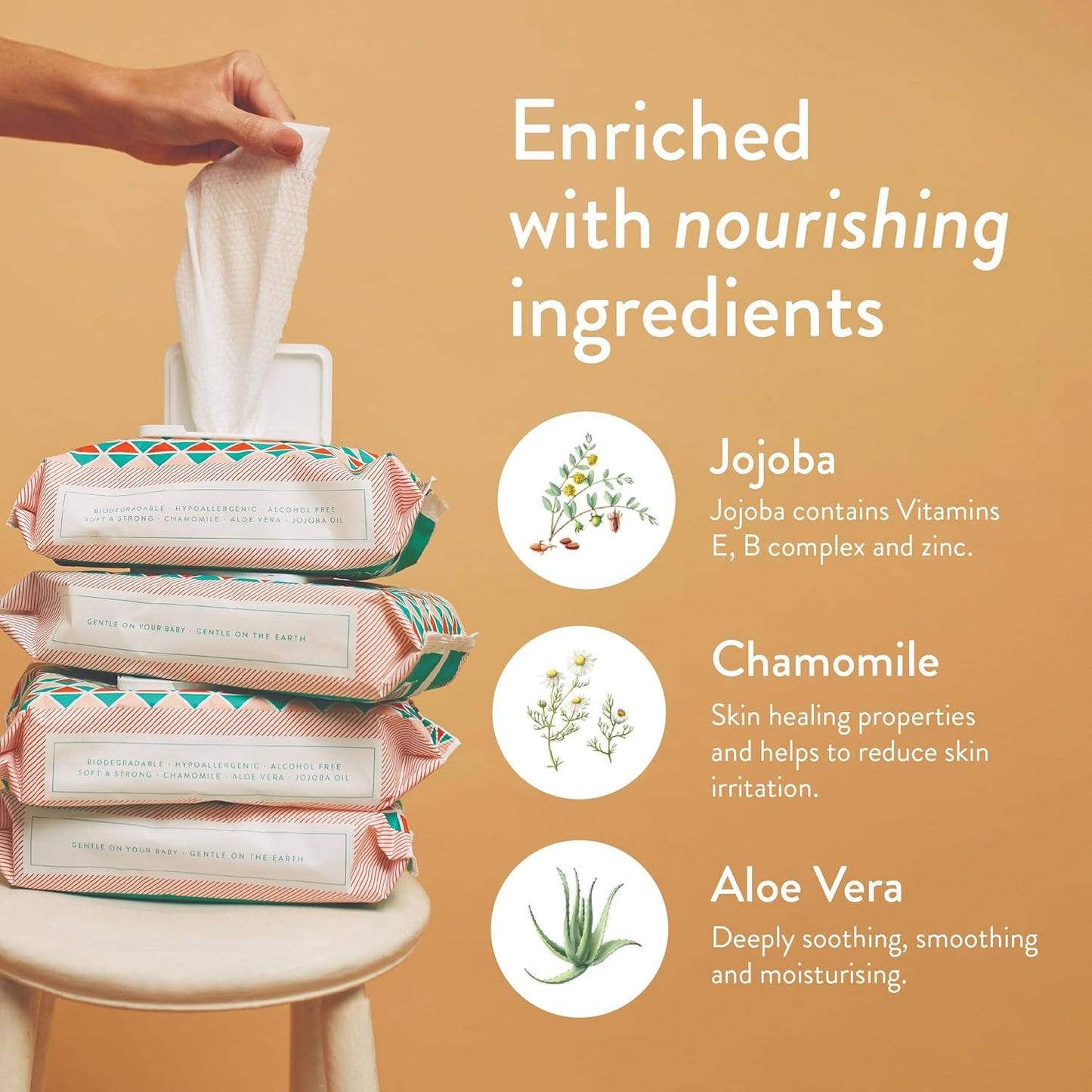 JOONYA Unscented Baby Wipes — Plant-Based, Fragrance-Free Bulk Diaper Wipes | Hypoallergenic, Non-Toxic & Biodegradable Wet Wipes for Sensitive Newborn Skin | 12 Packs of 80 Wipes (960 Total)