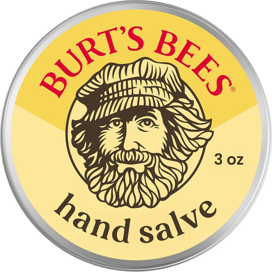 Burt's Bees 100% Natural Beeswax Hand Salve, 3 Oz (Package May Vary)