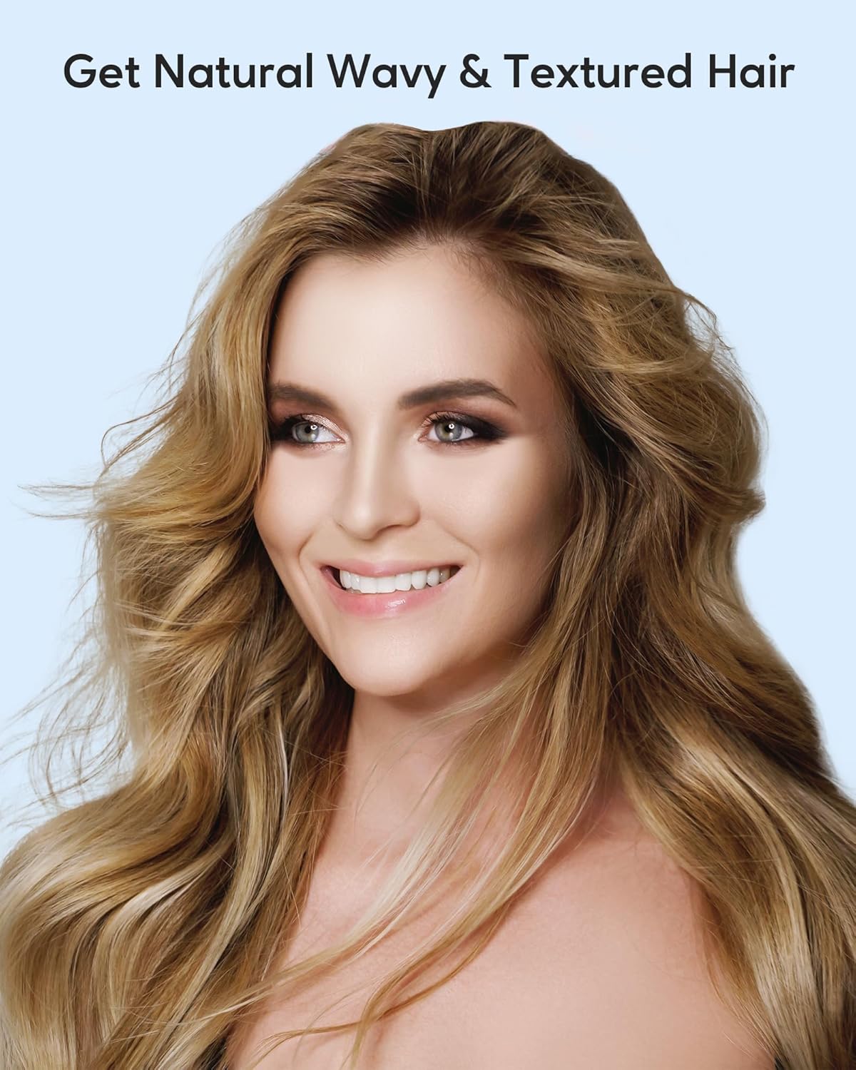 Wavytalk Thermal Brush, Blowout Express 1.5 Inch Negative Ion Thermal Round Brush Creates Blowout Look Makes Hair Shinier & Smoother, Dual Voltage, Easy to Use (Pink)