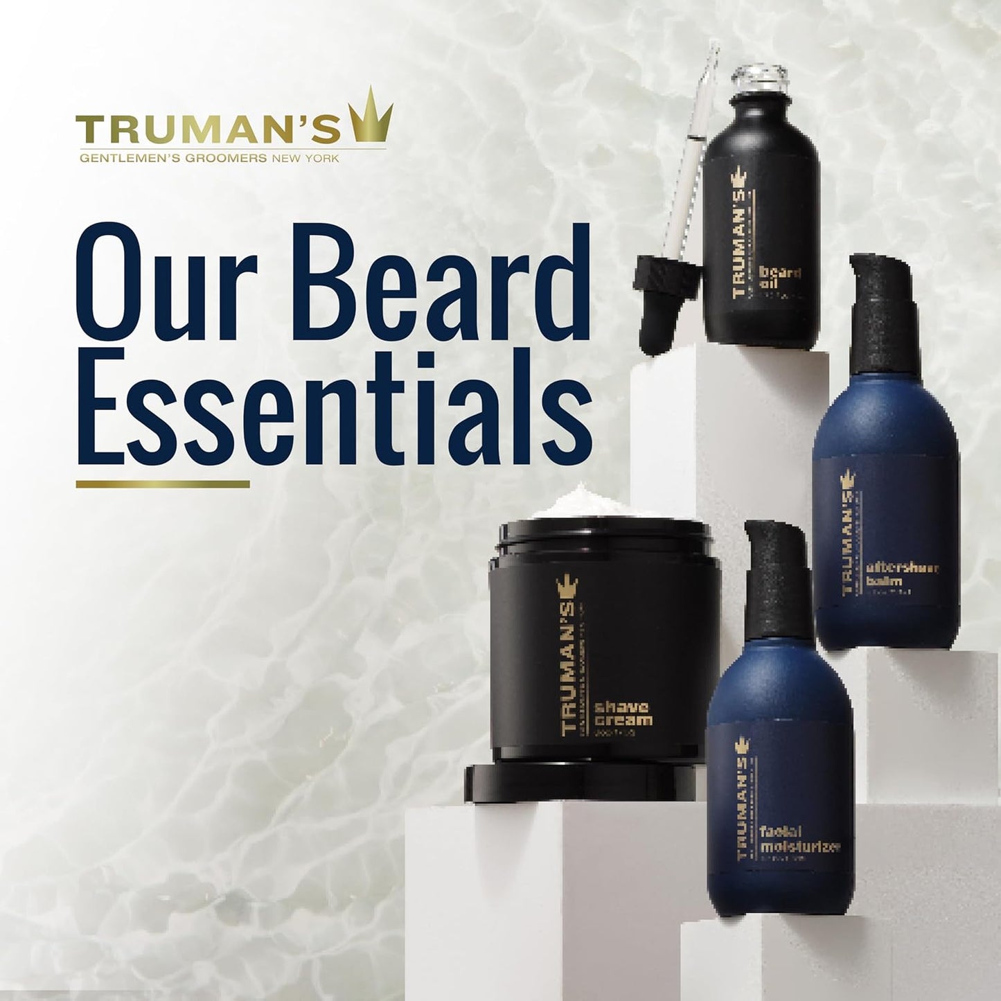 Truman's Gentlemen's Groomers Beard Oil with Avocado and Peppermint Oils - 1.75 oz