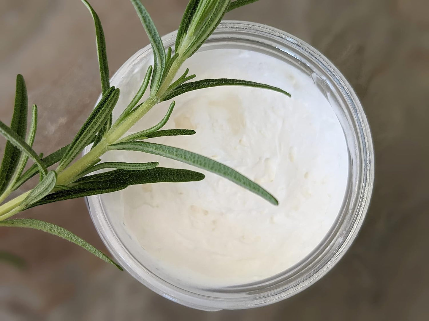 Legend's Creek Farm, Goat Milk Body Butter - Hydrating Natural Body Moisturizer with Organic Shea Butter & Grape Seed Oil - 8 Oz Purifying & Toning Whipped Body Butter (Rosemary & Lavender)