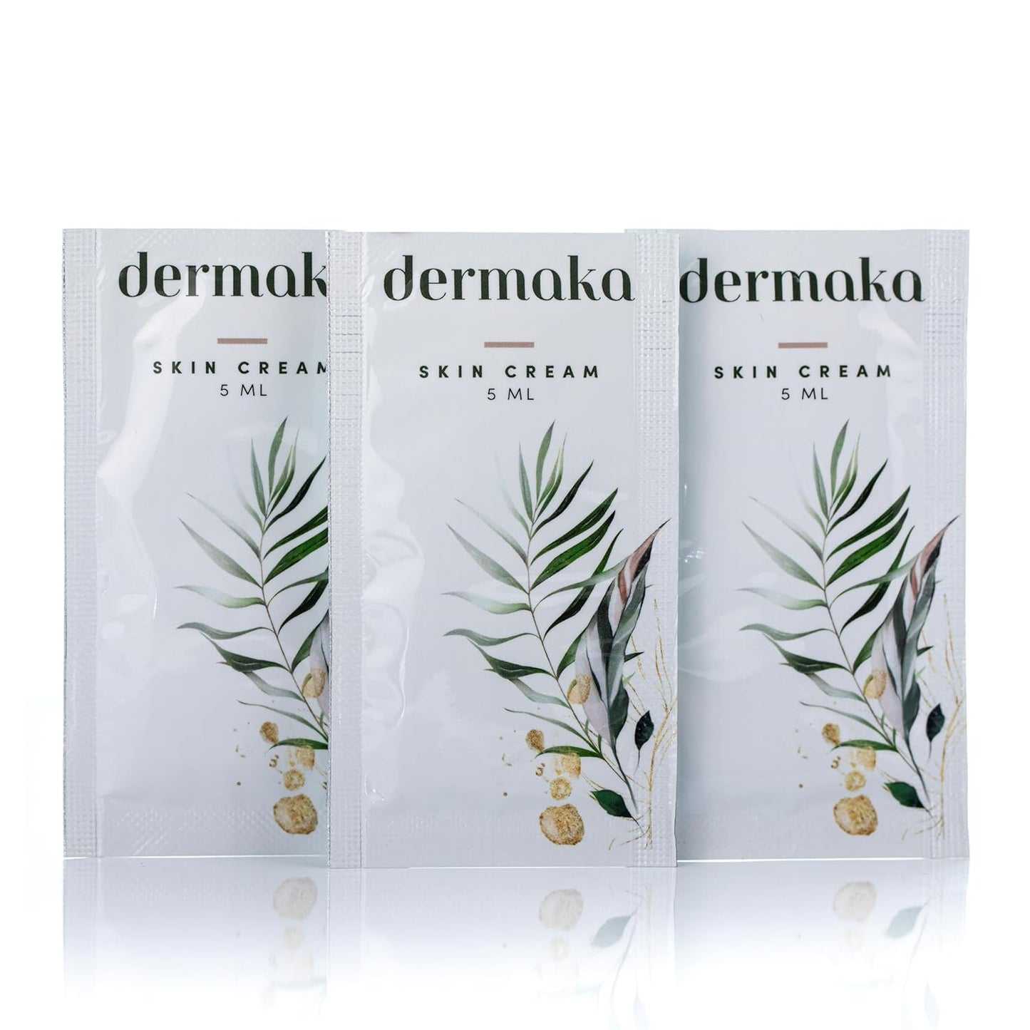 Dermaka Skin Cream 25 Packets (5 ml) – Reduces Bruising & Swelling on Thin Skin – Soothing, Hydrating Cream with Arnica Montana & Vitamins A & E – Fast Absorbing, Non-Greasy Formula for Face & Body