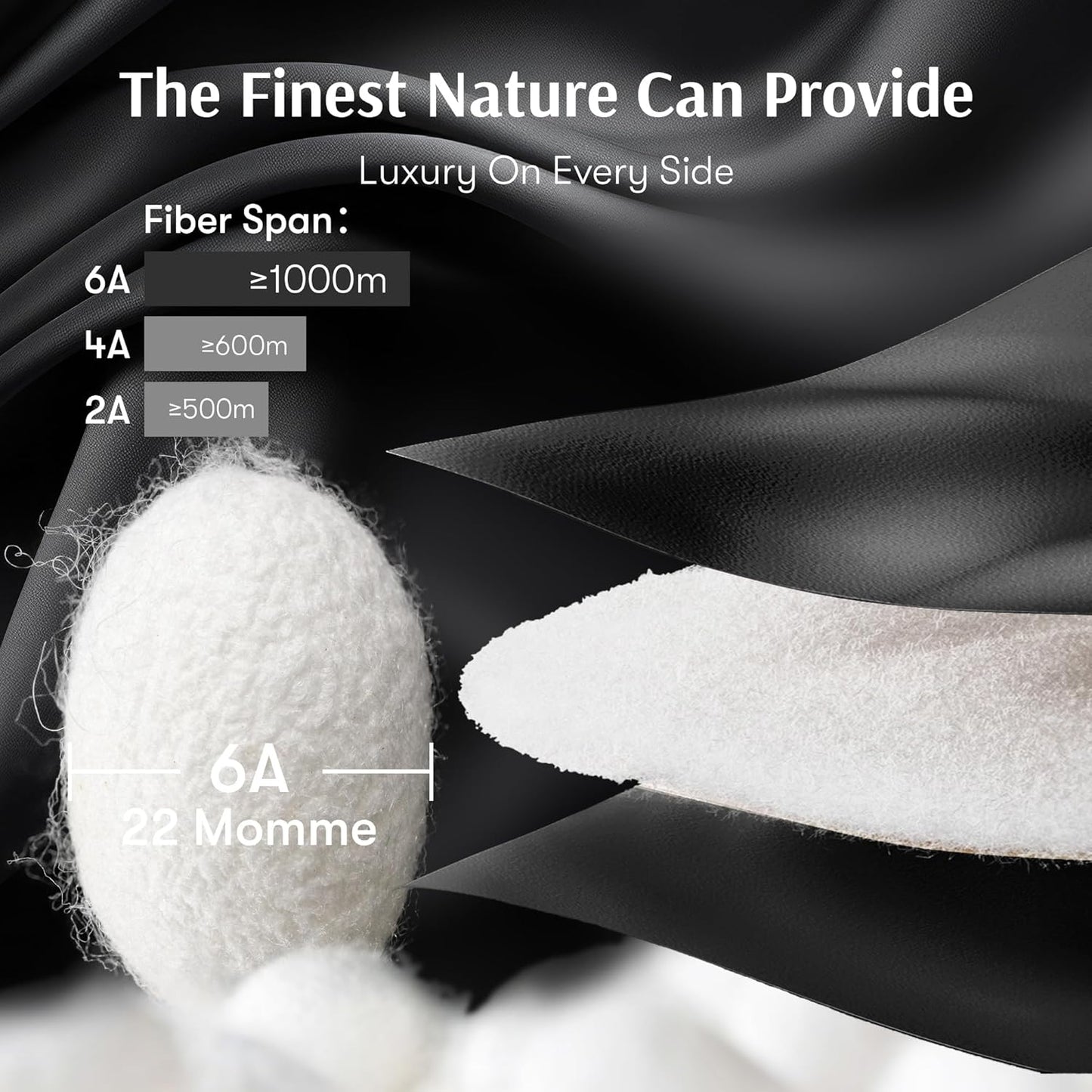 Silk Sleep Mask for Women and Men, Side Sleeper, 22 Momme Pure Mulberry Silk Total Blackout 100% Mulberry Eye Mask with Adjustable Headband Full Size, Eye Masks for Sleeping and Travel