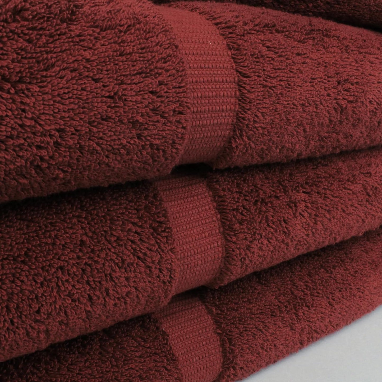 Chakir Turkish Linens | Hotel & Spa Quality 100% Cotton Luxury Turkish Towels | Soft & Absorbent (30x60 Inches Extra Large Bath Towels, Set of 4 - Cranberry)