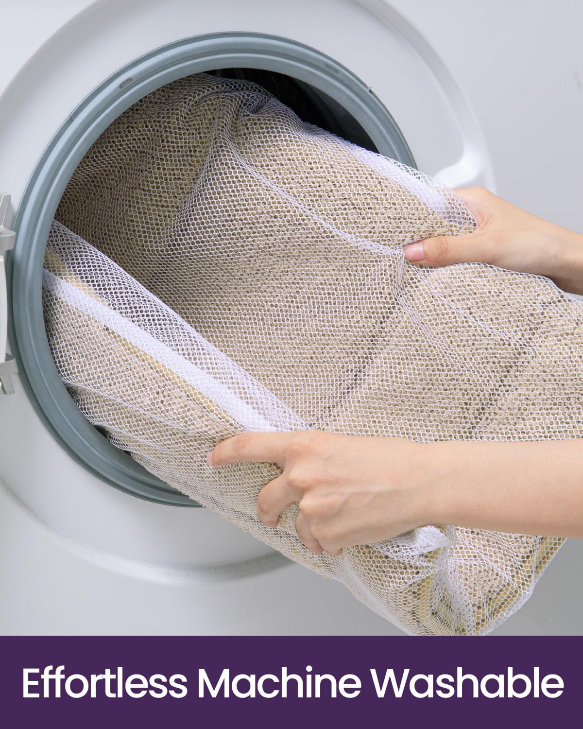 DEXI Bathroom Rug 32x20, Non Slip Washable Bath Mat for Shower Floor, Absorbent Soft Bathmat with Rubber Backing, Quick Dry Microfiber Carpet, Beige