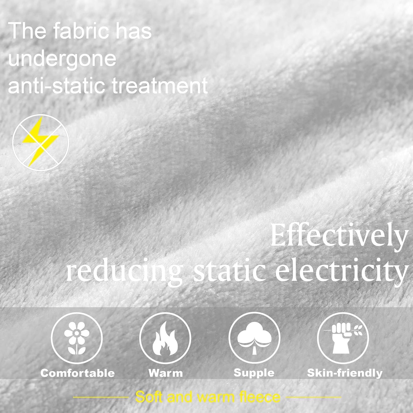 Inner Wish Mens Hooded Robe, Plush Long Bath robes Cozy Warm Bathrobe Fuzzy male Spa Robe With Pockets