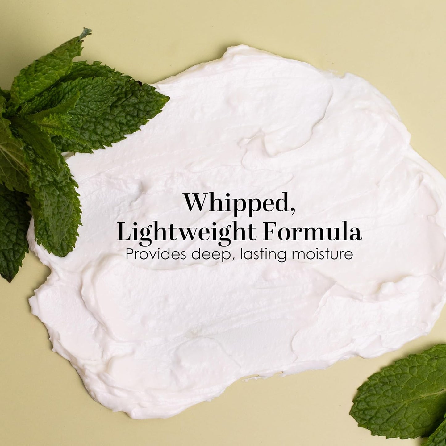 Peppermint Body Lotion | Moisturizer for Dry Skin | with Raw Shea Butter and Jojoba Oil | No Synthetic Fragrances, Non-Greasy Body Cream for Men and Women | 8 oz