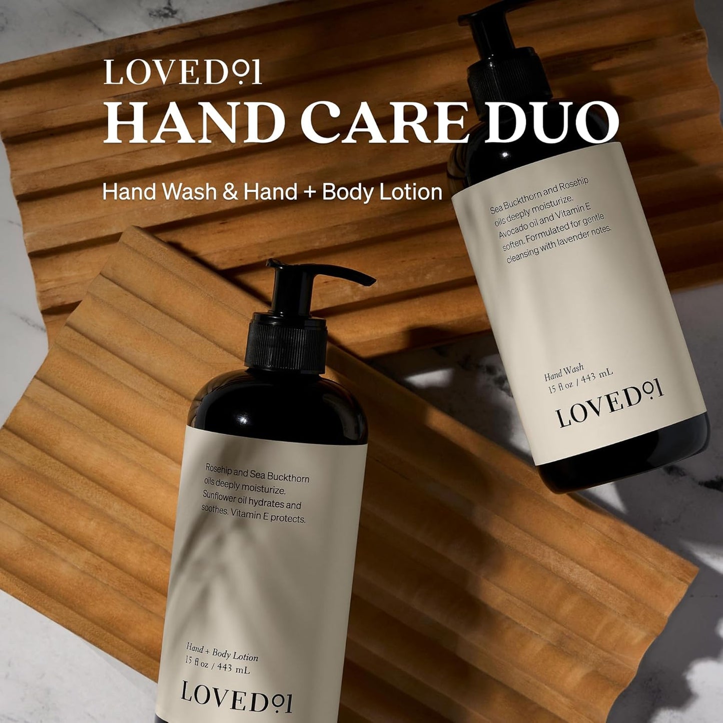 Loved01 Hand Wash, John Legend Skincare, Liquid Hand Soap, Gentle & Hydrating, Cruelty-Free, Formulated with Nourishing Oils & Soft Lavender, 15 oz