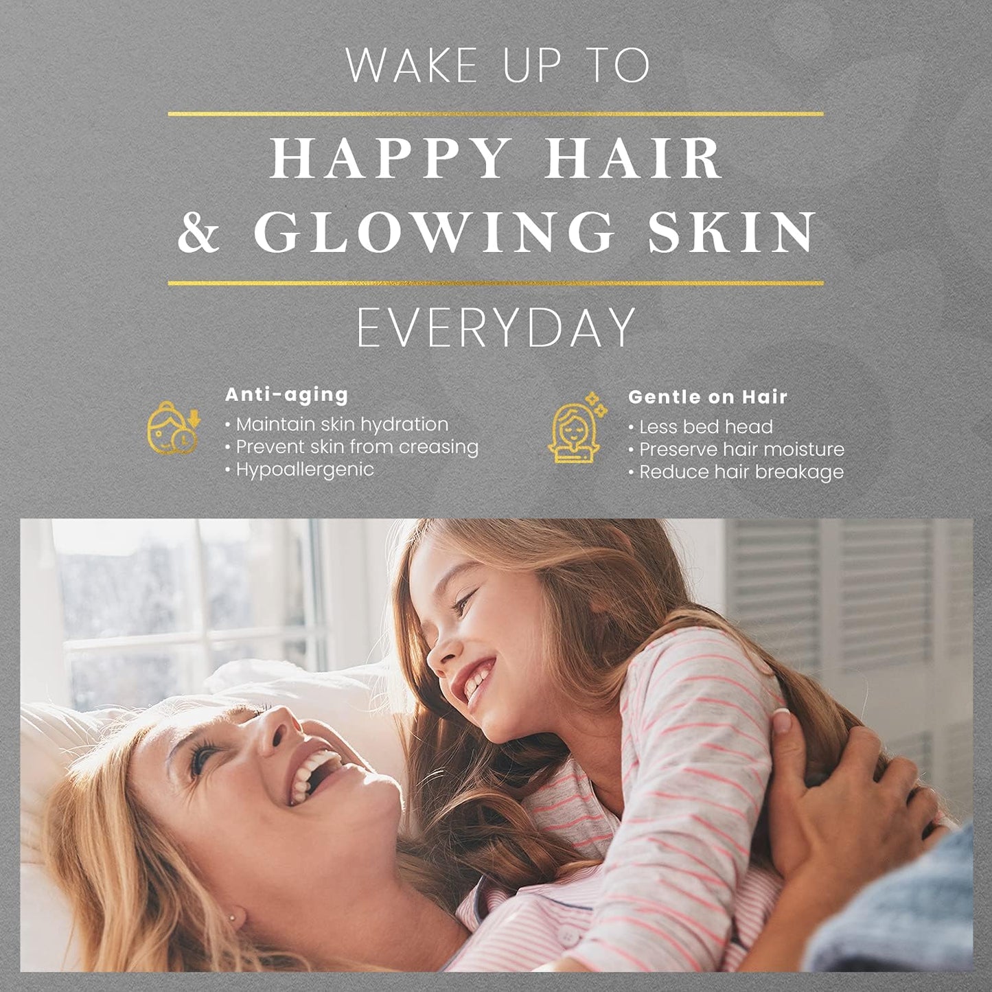 19 Momme Premium Mulberry Pink Silk Pillowcase for Hair and Skin | Handcrafted Hypoallergenic & Anti-Acne 100% Silk Pillow Cases with Zipper | Standard - 20" x 26", Rose Water