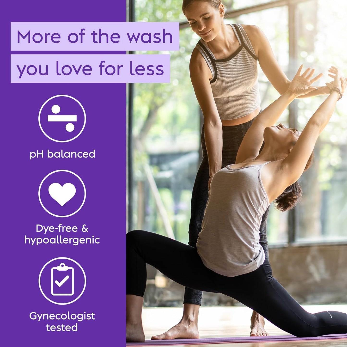 Vagisil Feminine Wash for Intimate Area Hygiene, pH Balance, Gynecologist Tested, Hypoallergenic, 16.9 oz with Pump