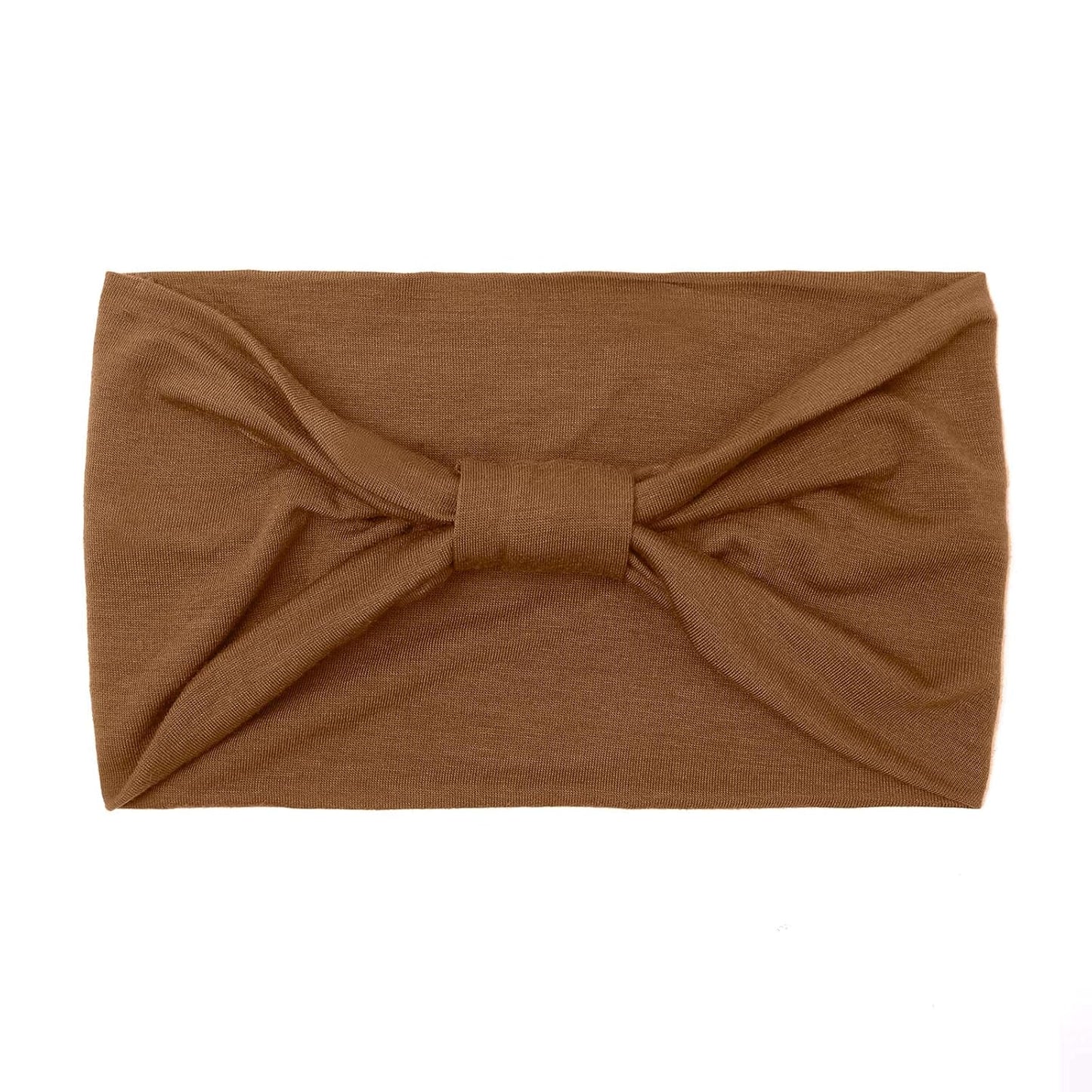 Wide Headbands for Women Black Stylish Head Wraps Boho Thick Hairbands Large African Sport Yoga Turban Headband Hair Accessories (Pack of 4)