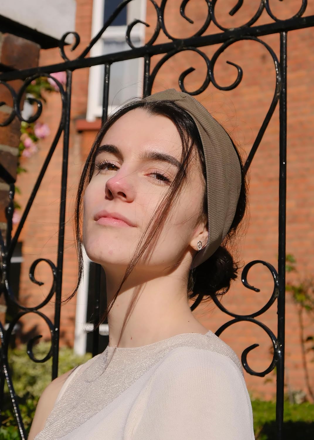 DRESHOW 8 Pack Headbands for Women Yoga Knotted Headbands Elastic Criss Cross Hair Accessories Sports Head Wrap Non Slip