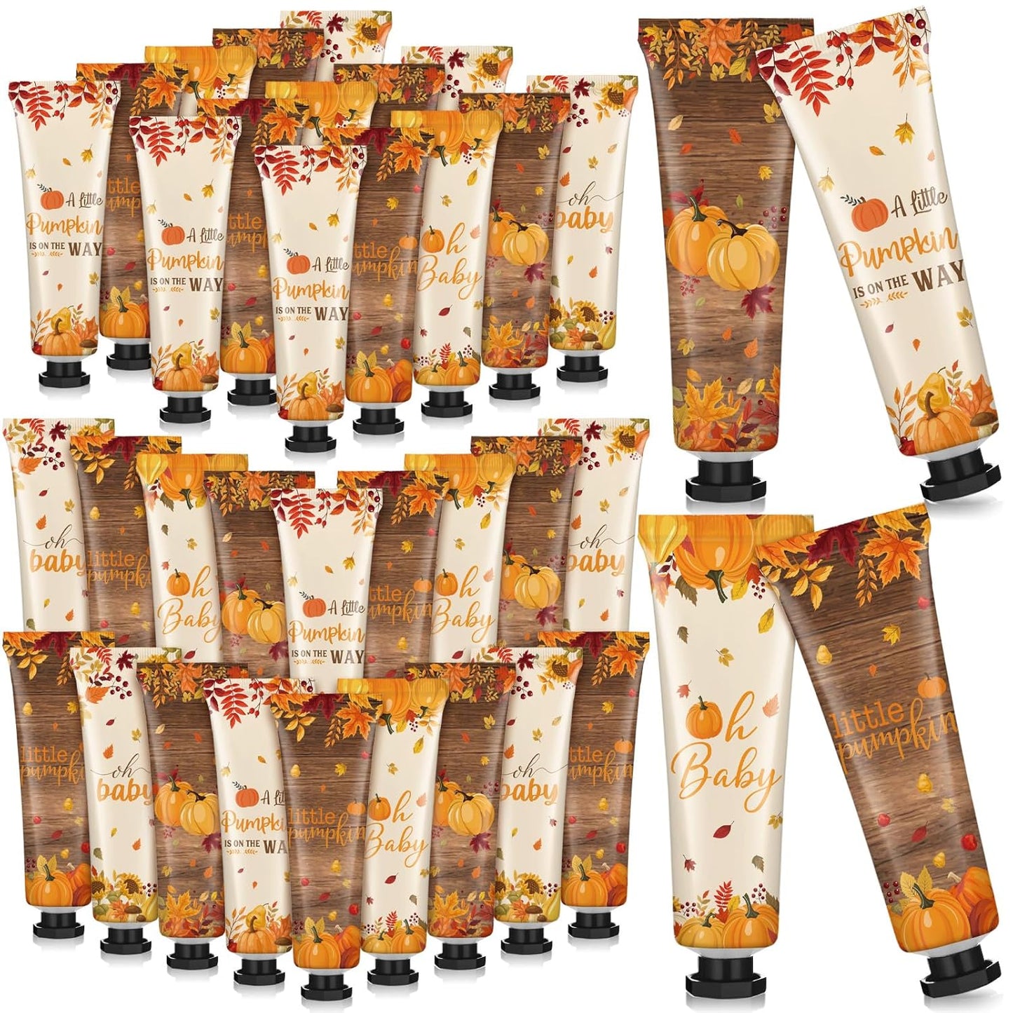 20 Pcs Fall Baby Shower Hand Cream Bulk Hand Cream Gifts a Little Pumpkin Baby Shower Party Favors for Guests Travel Size Lotion Autumn Thanksgiving Wedding Birthday Party Supplies