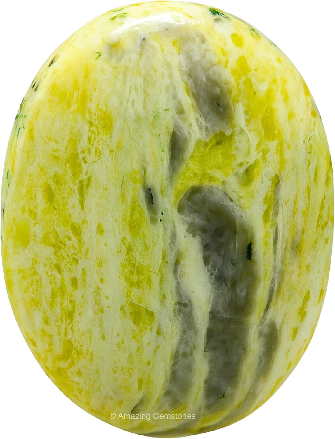 Amazing Gemstone Serpentine Crystals and Healing Stones - Large Palm Stone Crystals Piedra - Crystal for Good Luck, Balanced Positive Energy, Meditation - Unique Stocking Stuffers and Gifts for Women