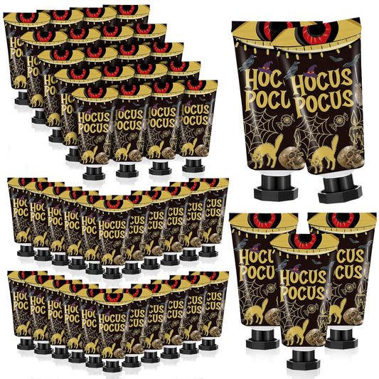 48 Sets Halloween Hand Cream Gifts Bulk Travel Lotion Size Halloween Party Gifts Favors Ghost Spiderweb Skull Hand Cream Birthday Christmas Party Supplies for Guest