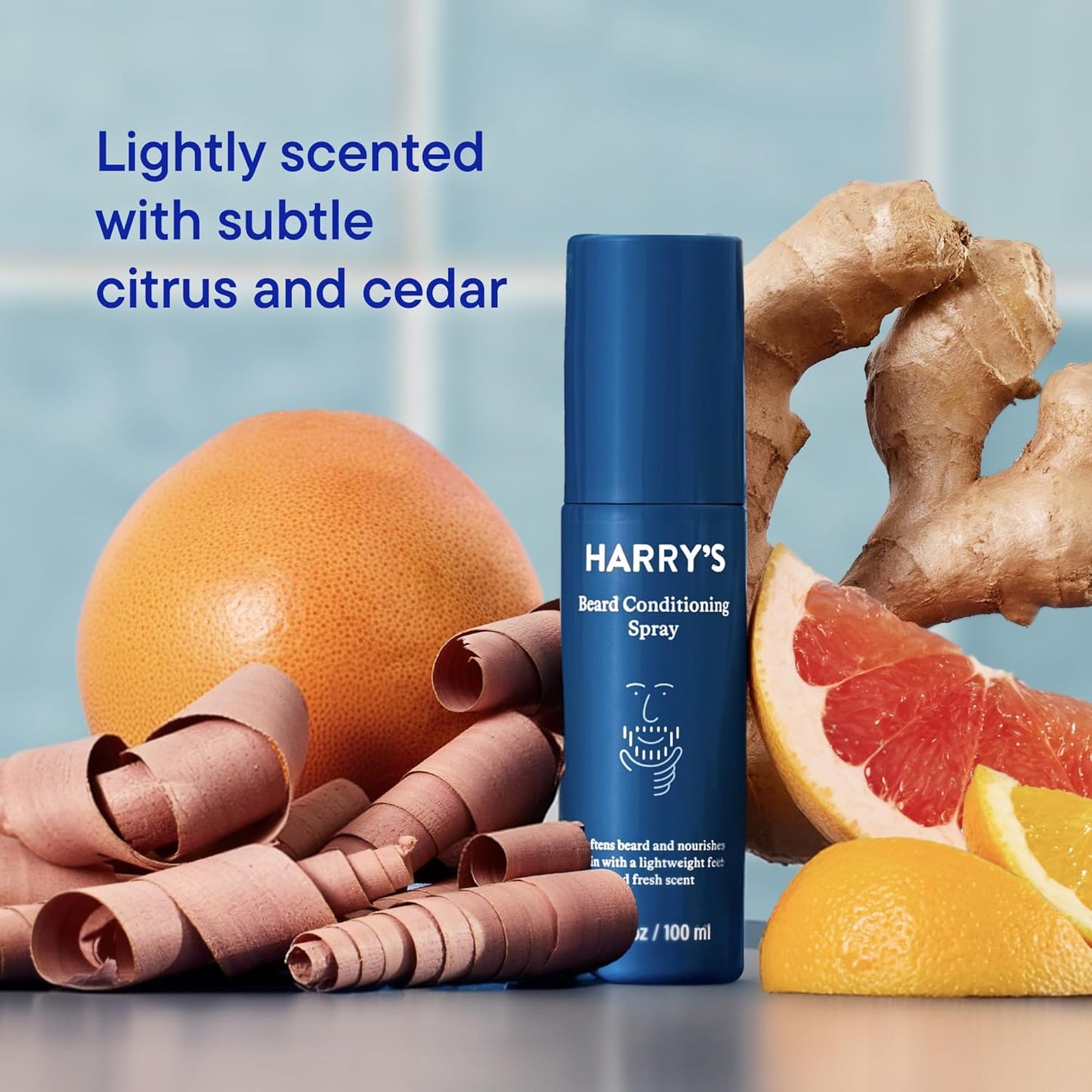 Harry's Beard Conditioning Spray made with Grapeseed and Jojoba Oil and Shea Butter, Softens Beard and Nourishes Skin, 3.4 FL OZ