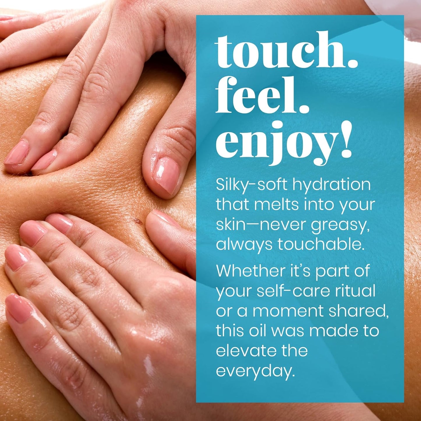 Skinsations - Lavender Massage Oil for Massage Therapy - 8oz | Body Oil for Stress Relief, Relaxation & Aromatherapy | Sweet Almond, Jojoba, Coconut & Grapeseed Oils