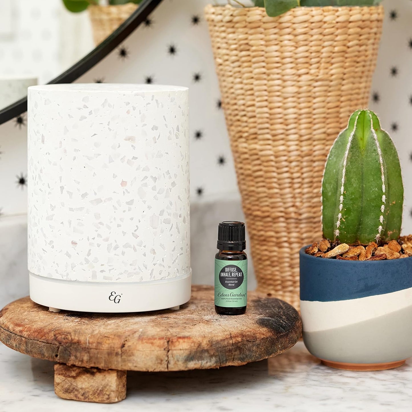 Edens Garden Diffuse Inhale Repeat Essential Oil Synergy Blend, 100% Pure Therapeutic Grade (Undiluted Natural/Homeopathic Aromatherapy Scented Essential Oil Blends) 10 ml