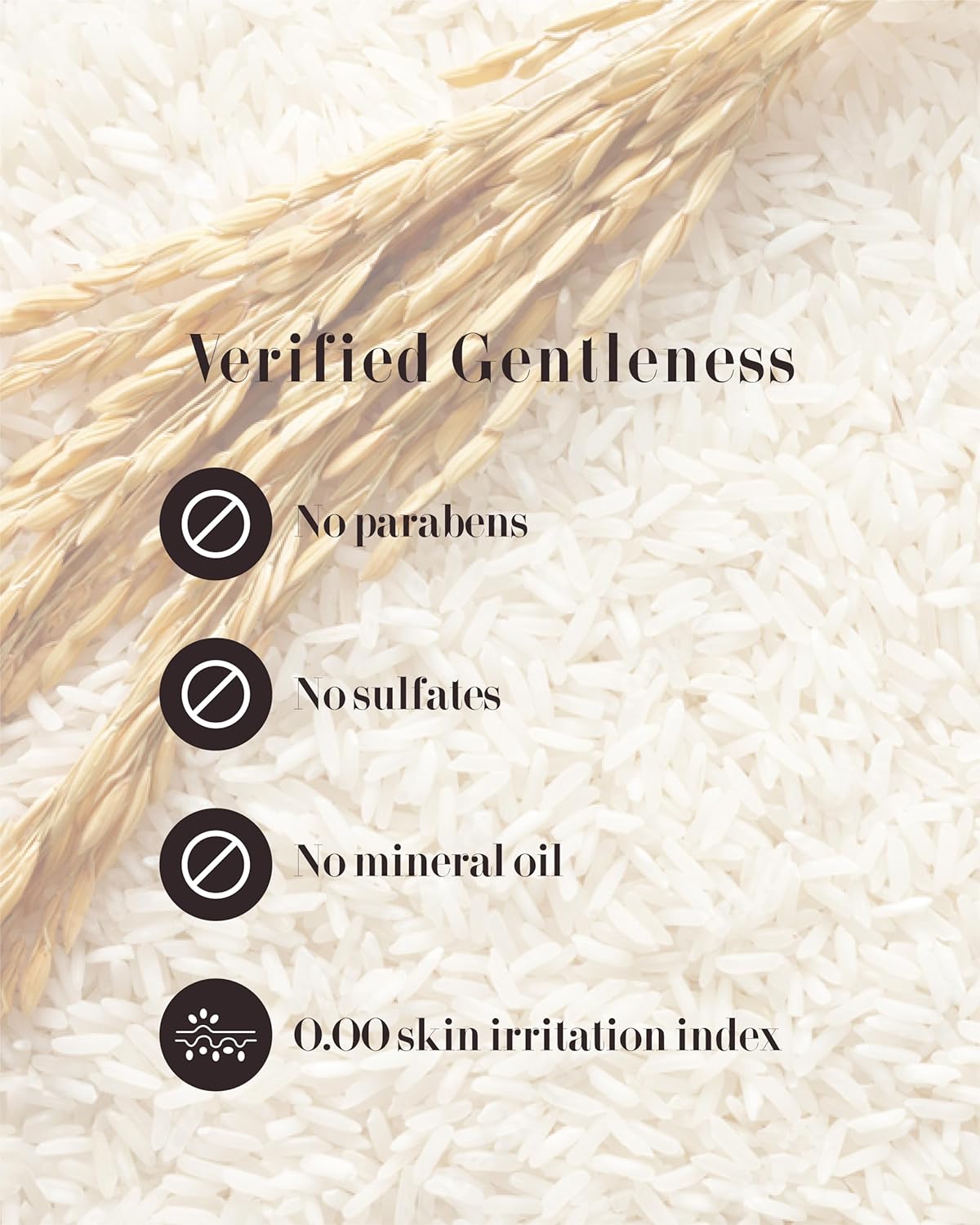 Rice Bran Cleansing Oil (6.8fl oz) - Korean Waterproof Makeup Remover, Deep Cleanser for Oily Skin. Gentle Formula, Residue-Free for Sensitive Skin