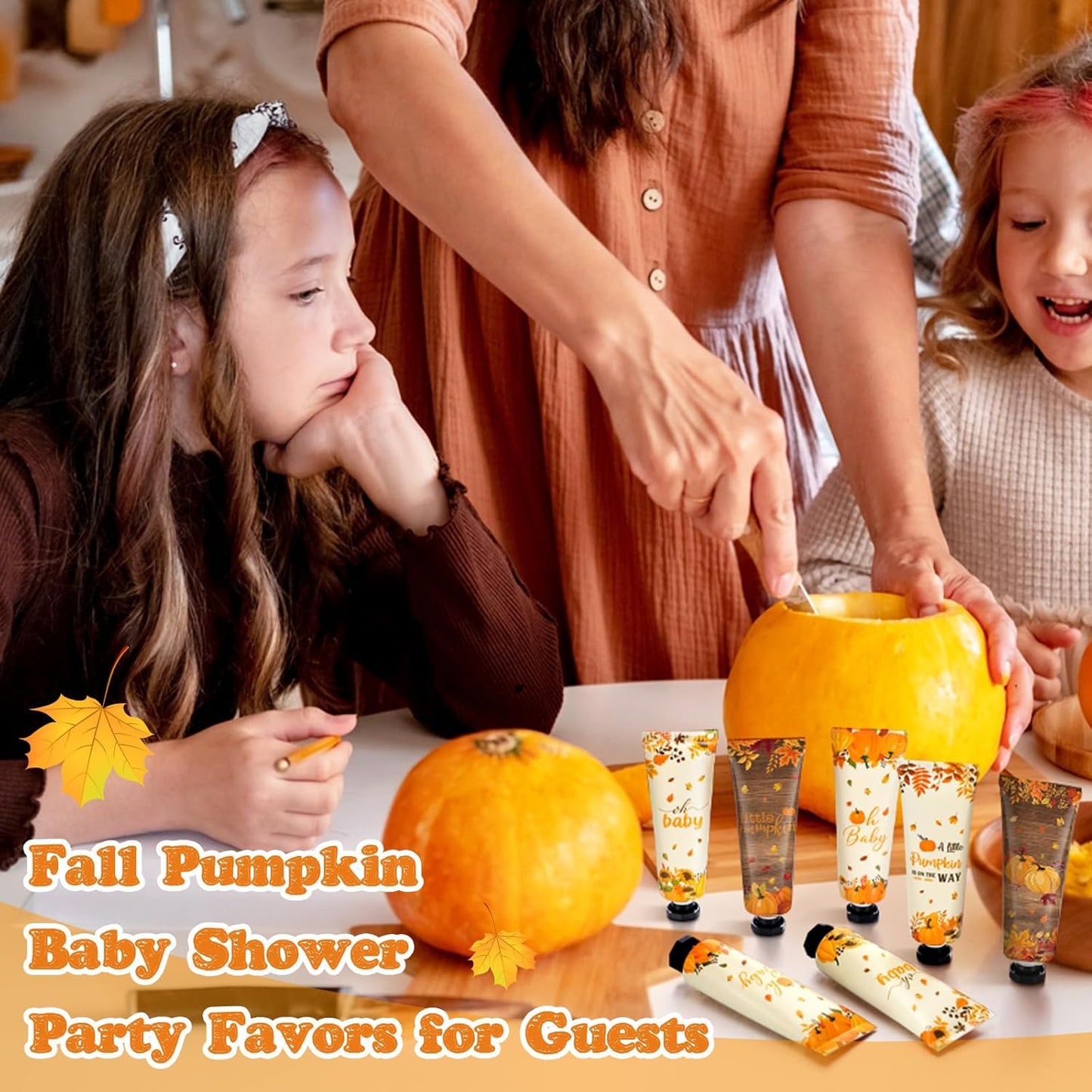 10 Pcs Fall Baby Shower Hand Cream Bulk Hand Cream Gifts a Little Pumpkin Baby Shower Party Favors for Guests Travel Size Lotion Autumn Thanksgiving Wedding Birthday Party Supplies