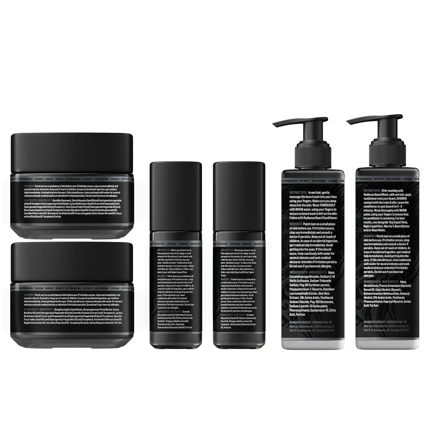 The Beard Struggle Greenlander Bundle Beard Kit - Includes Beard Butter, Beard Balm, Beard Night Oil, Beard Day Oil, Beard Wash & Beard Conditioner - Platinum Collection - Aesir's Triumph