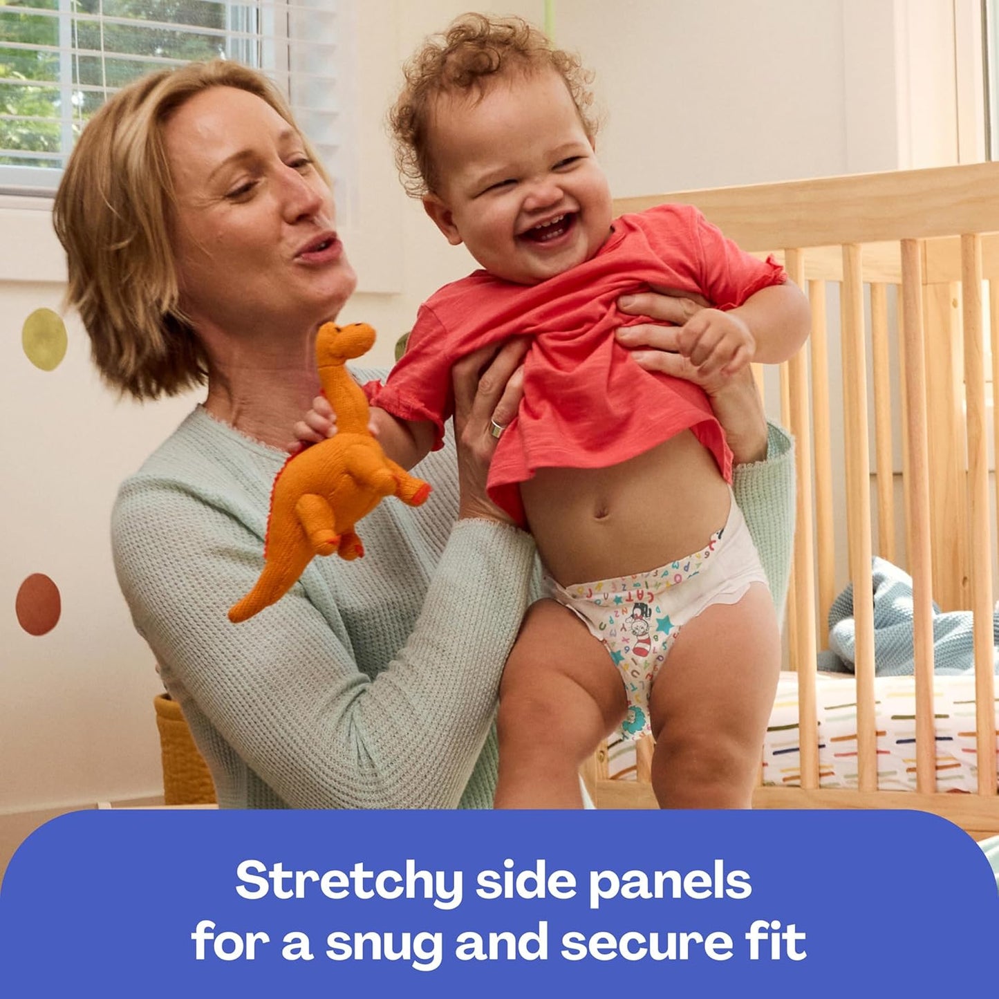 Hello Bello Dr. Seuss Babies Premium Diapers, Size 3, 66 Count: Softness & Protection for Sensitive Skin