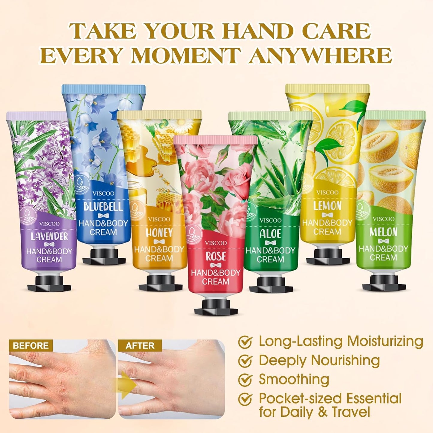 252 Pack Hand Cream Gifts Set for Women, Stocking Stuffers for Women Teengirls, Christmas Gifts, Bulk Gifts,Small Gifts,Mini Moisturizing Hand Lotion Travel Size in Bulk for Dry Cracked Hands