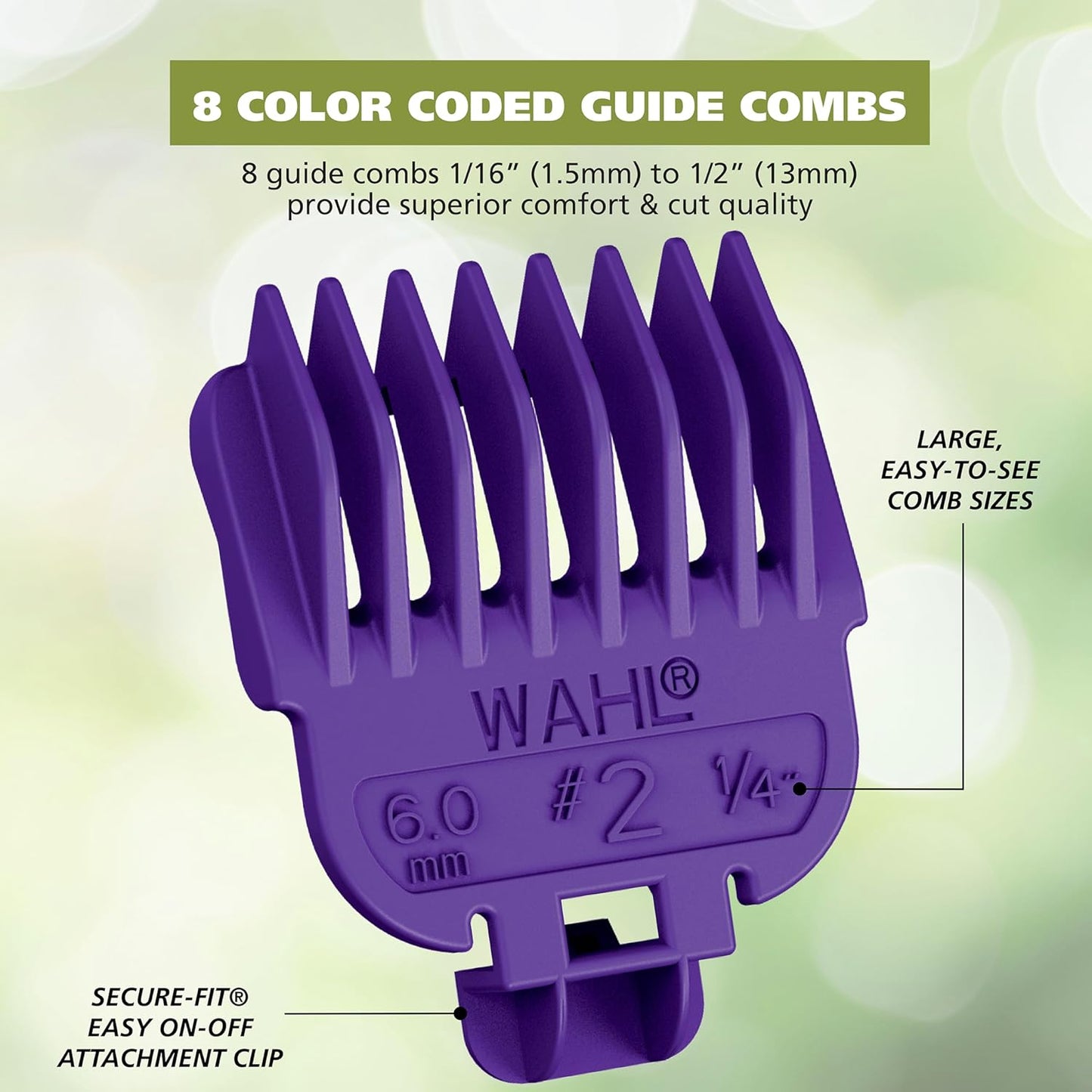 Wahl Color Pro All in One Rechargeable Cordless Color Coded Beard Trimmer with Detail Eyebrow Trimmer and Rotary Nose Hair Trimmer for Men- Model 3025945