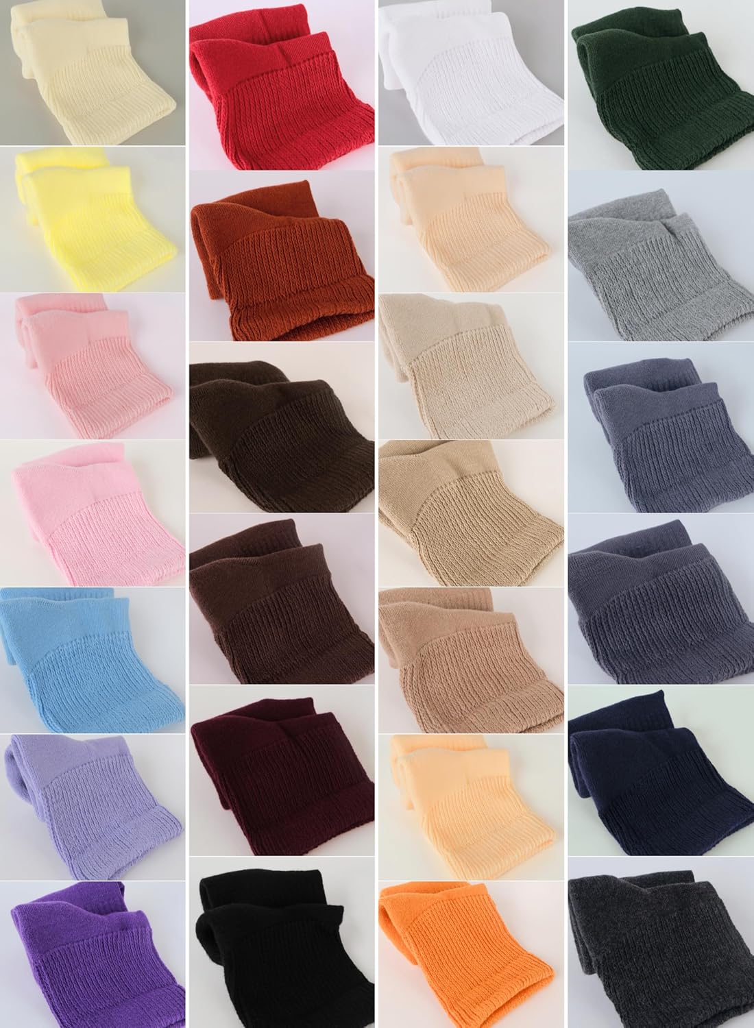 Hugh Ugoli Women's Cotton Diabetic Ankle Socks, Wide, Loose, Stretchy, Seamless Toe, Non Binding Top Semi Cushion, 3-6 Pairs