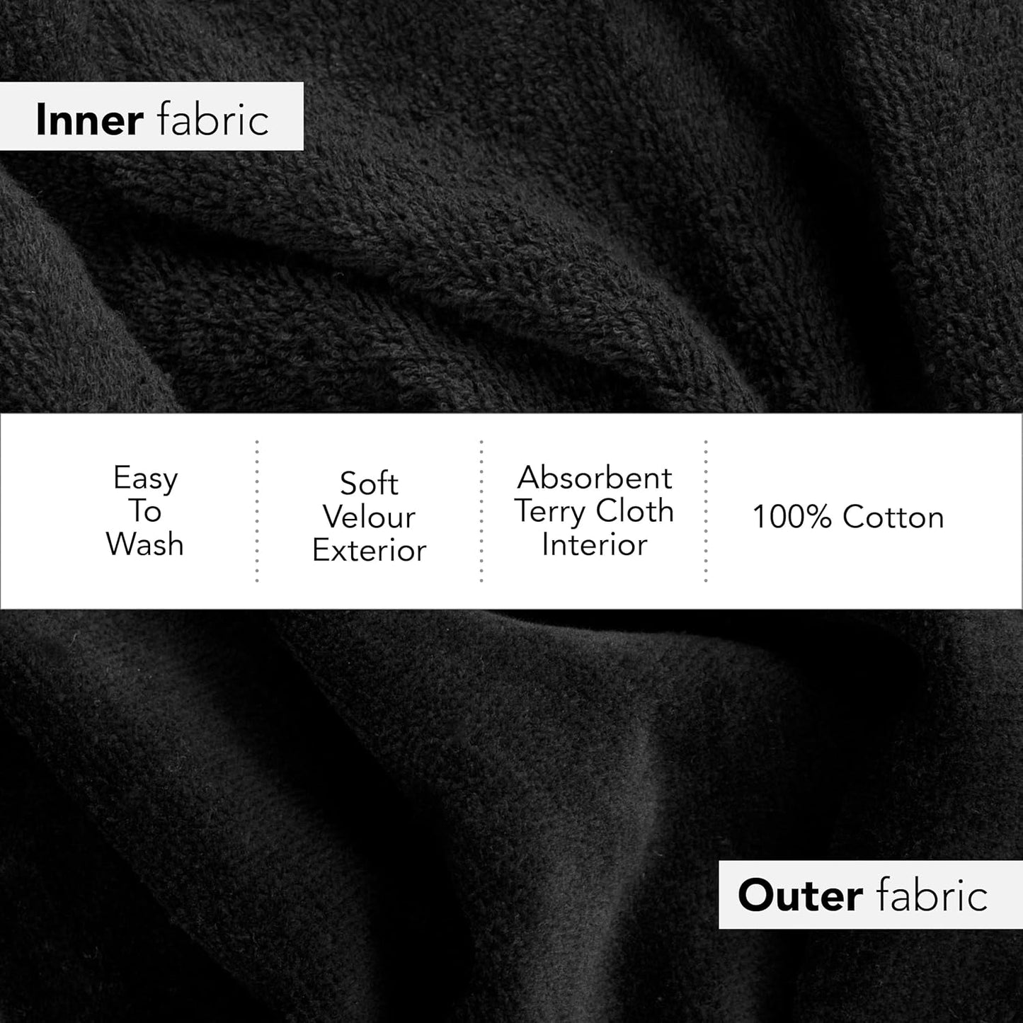 Boca Terry Makeup Headband, 100% Cotton Women's Adjustable Towel Headband for Washing Face, Facial, Cosmetic & Skin Care Treatments. 3-Pack