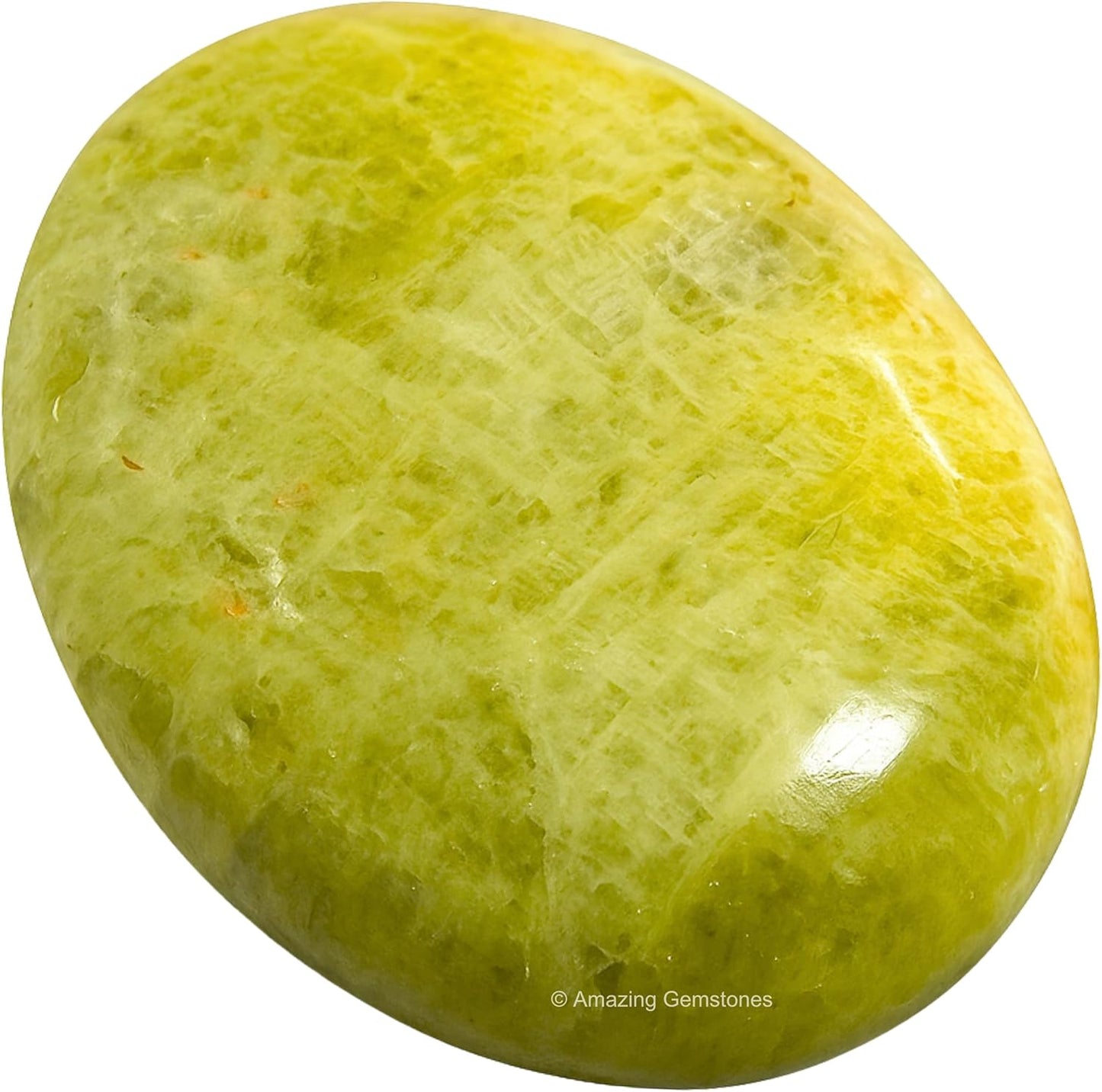 Amazing Gemstone Yellow Aquamarine Crystals and Healing Stones - Large Palm Stone Crystals Piedra - Crystal for Good Luck, Positive Energy, Meditation - Unique Stocking Stuffers, Gifts for Women, Men