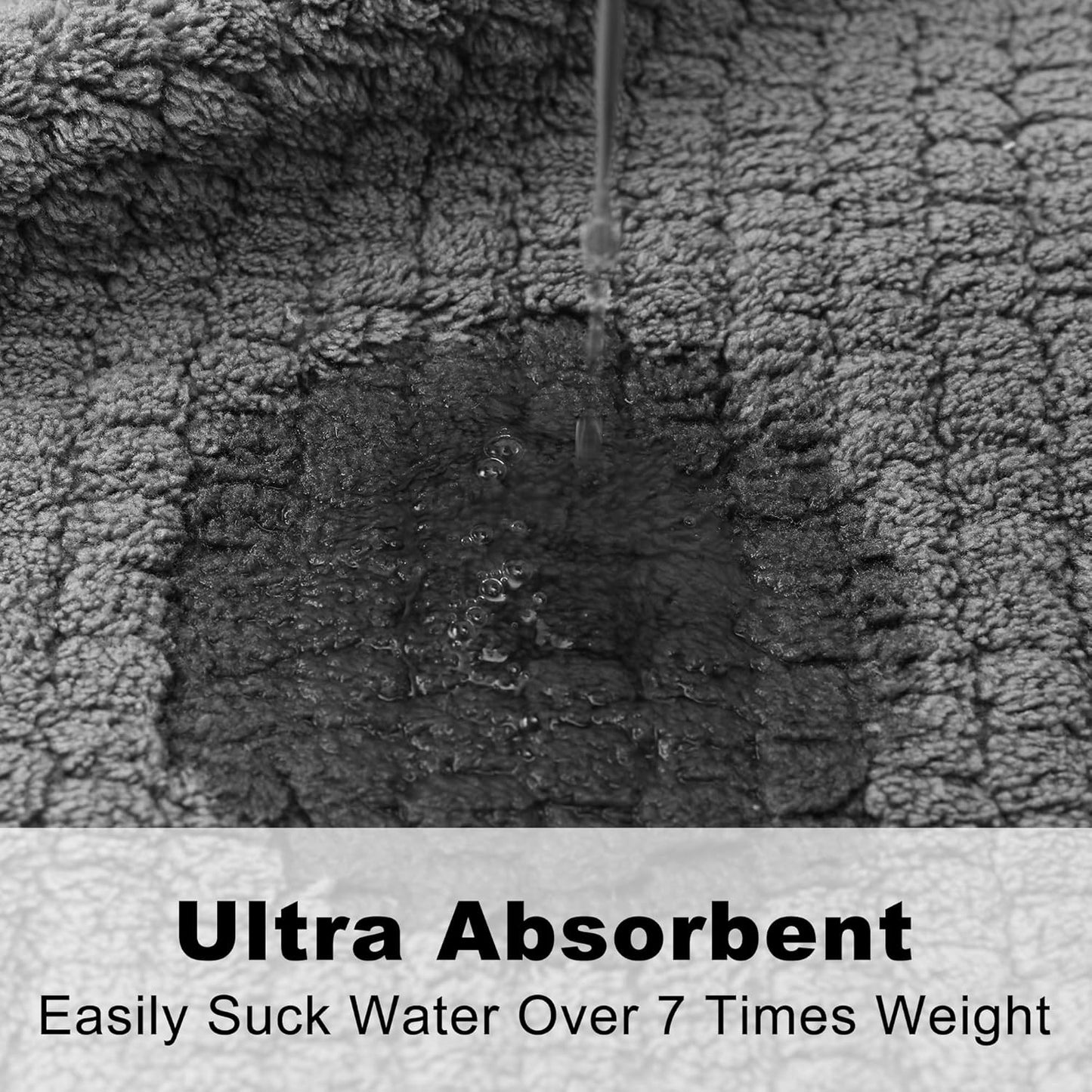 Women's Shawl Collar Bathrobe, Soft Long Towel Robes for Women - Super Absorbent Quick Dry yet Warm